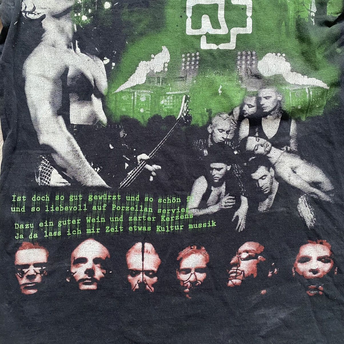 Band Tees VINTAGE RAMMSTEIN CRAZY PRINT T SHIRT Size US S / EU 44-46 / 1 - 4 Thumbnail