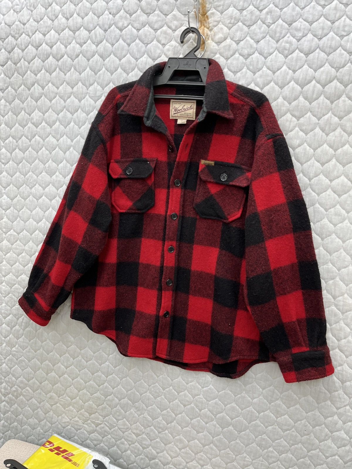 Vintage × Woolrich Woolen Mills 🔥🔥🔥STEALS VTG WOOLRICH RED TARTAN FLANEL/JACKET SHIRTS Size US L / EU 52-54 / 3 - 2 Thumbnail