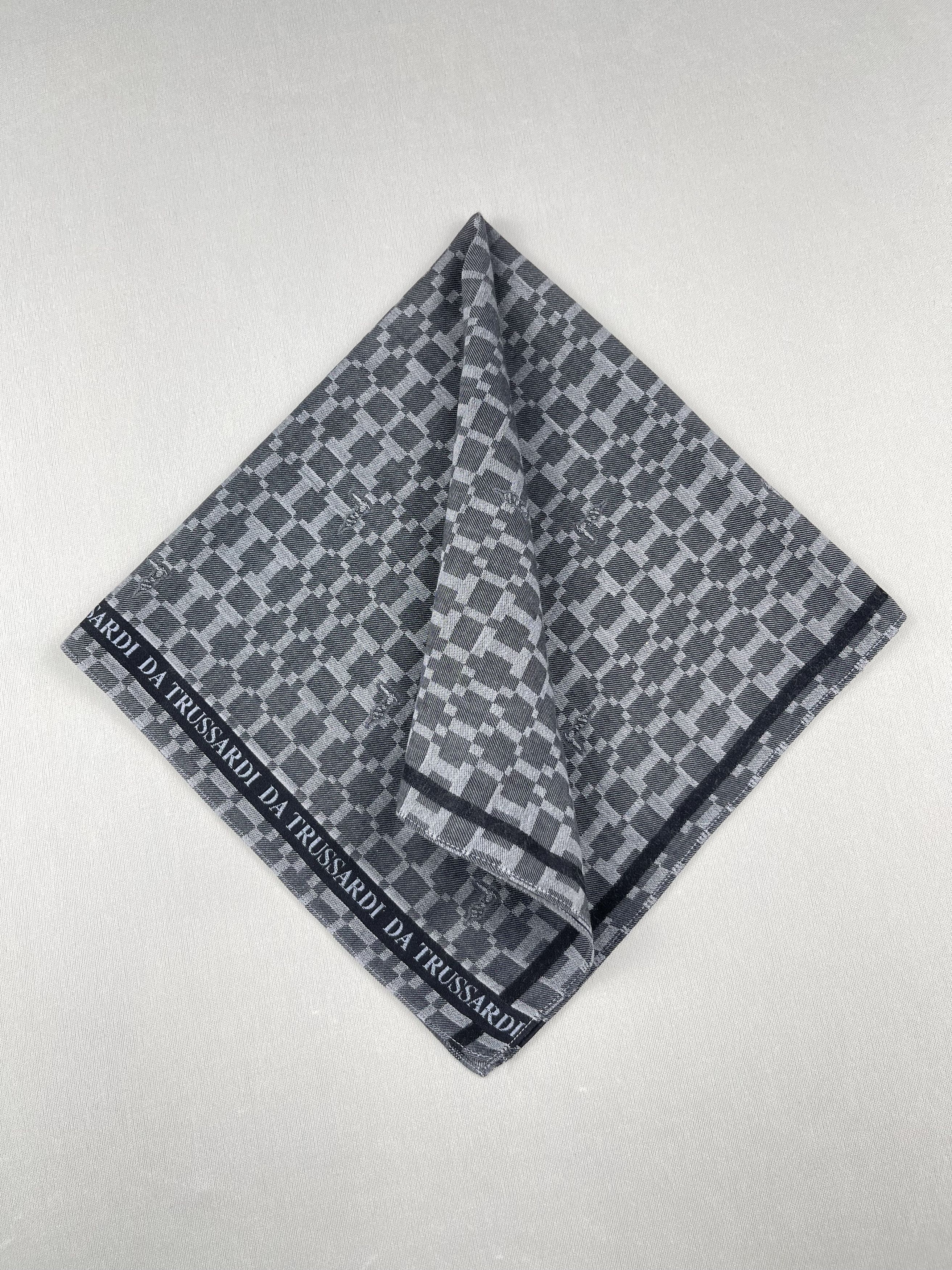 Trussardi Vintage Trussardi Handkerchief Pocket Square Bandana HM0057 Size ONE SIZE - 2 Thumbnail