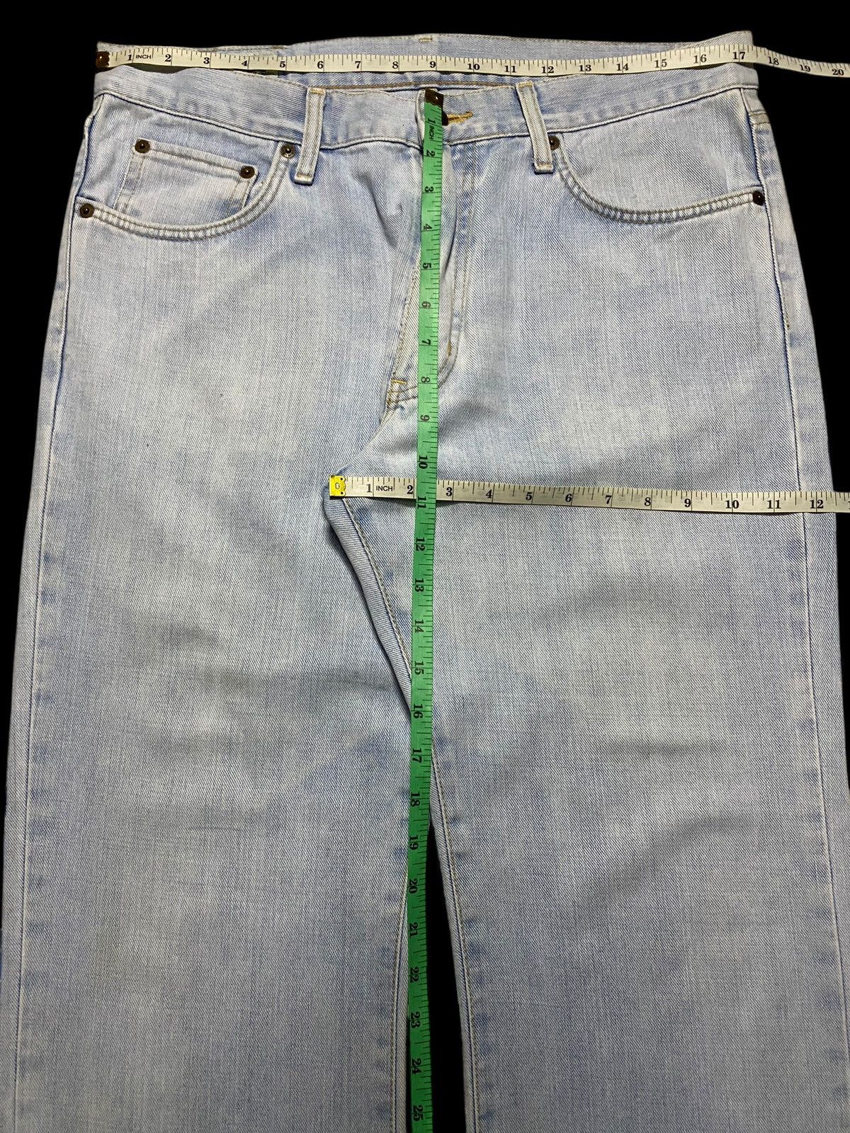 Edwin Vintage Japanese Brand Edwin Faded Light Blue Loose Jeans Size US 35 - 14 Thumbnail