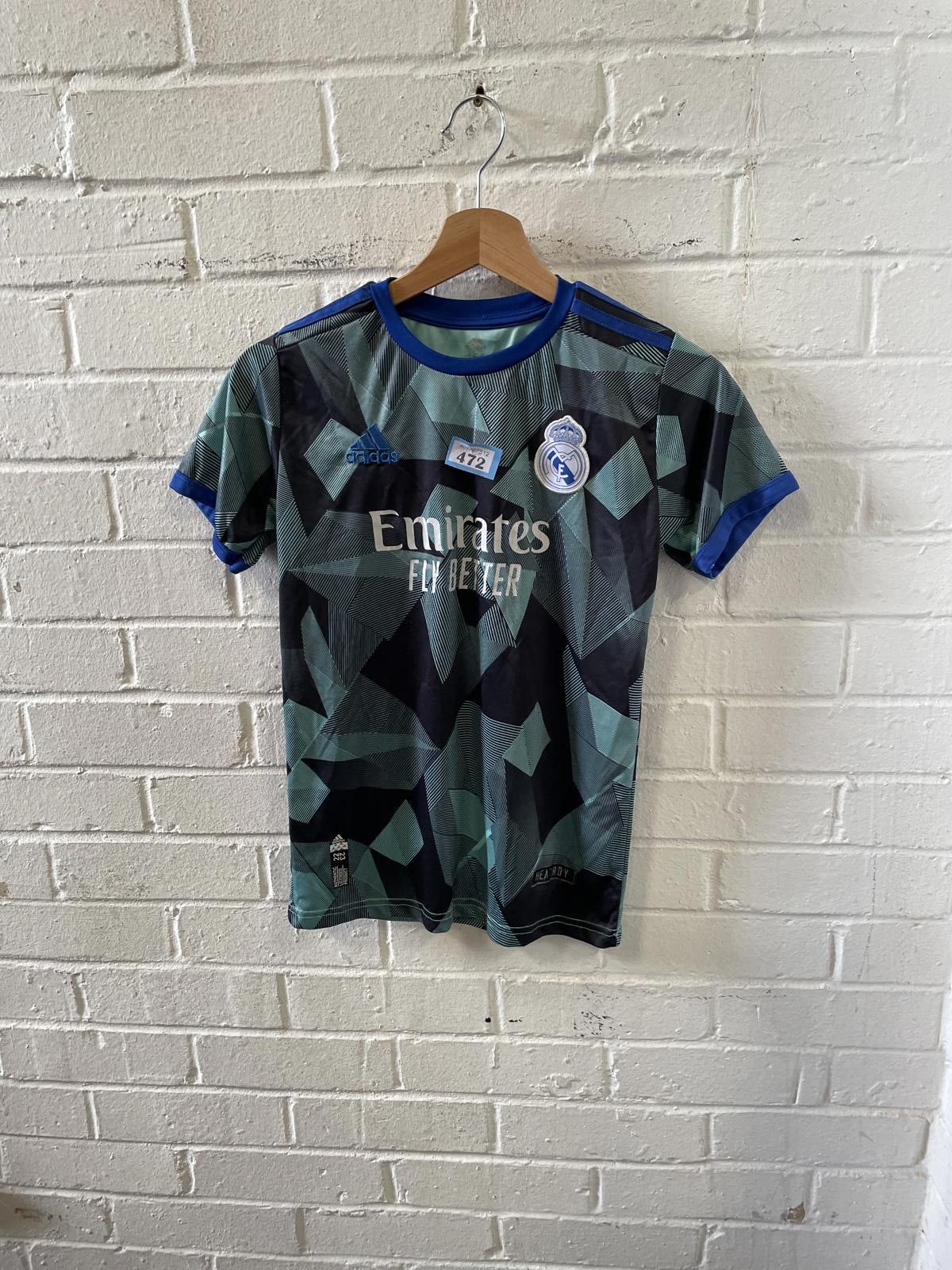 Adidas Real Madrid Benzema #9 Soccer Jersey Size US M / EU 48-50 / 2 - 1 Thumbnail