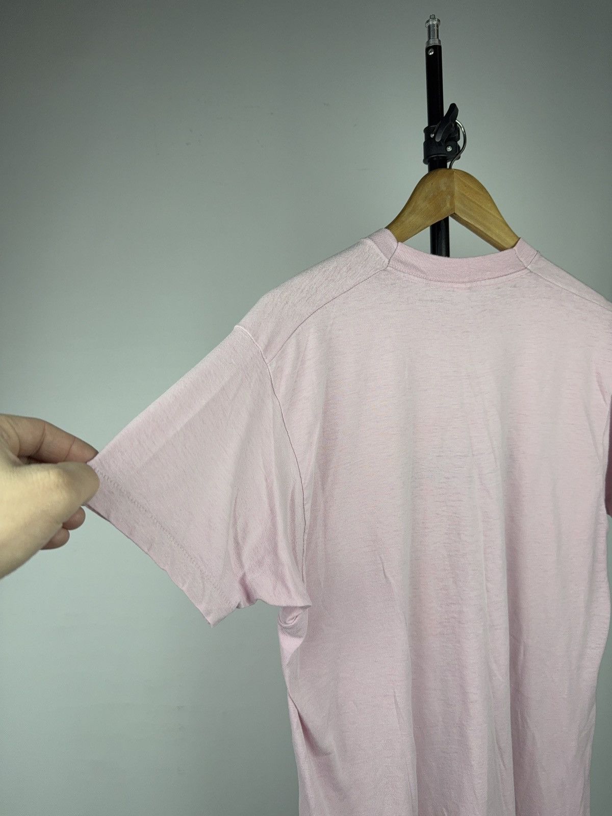 Vintage Vintage 80s Cuba Tourist Graphic T-Shirt Pink Palm Print Size US M / EU 48-50 / 2 - 10 Thumbnail