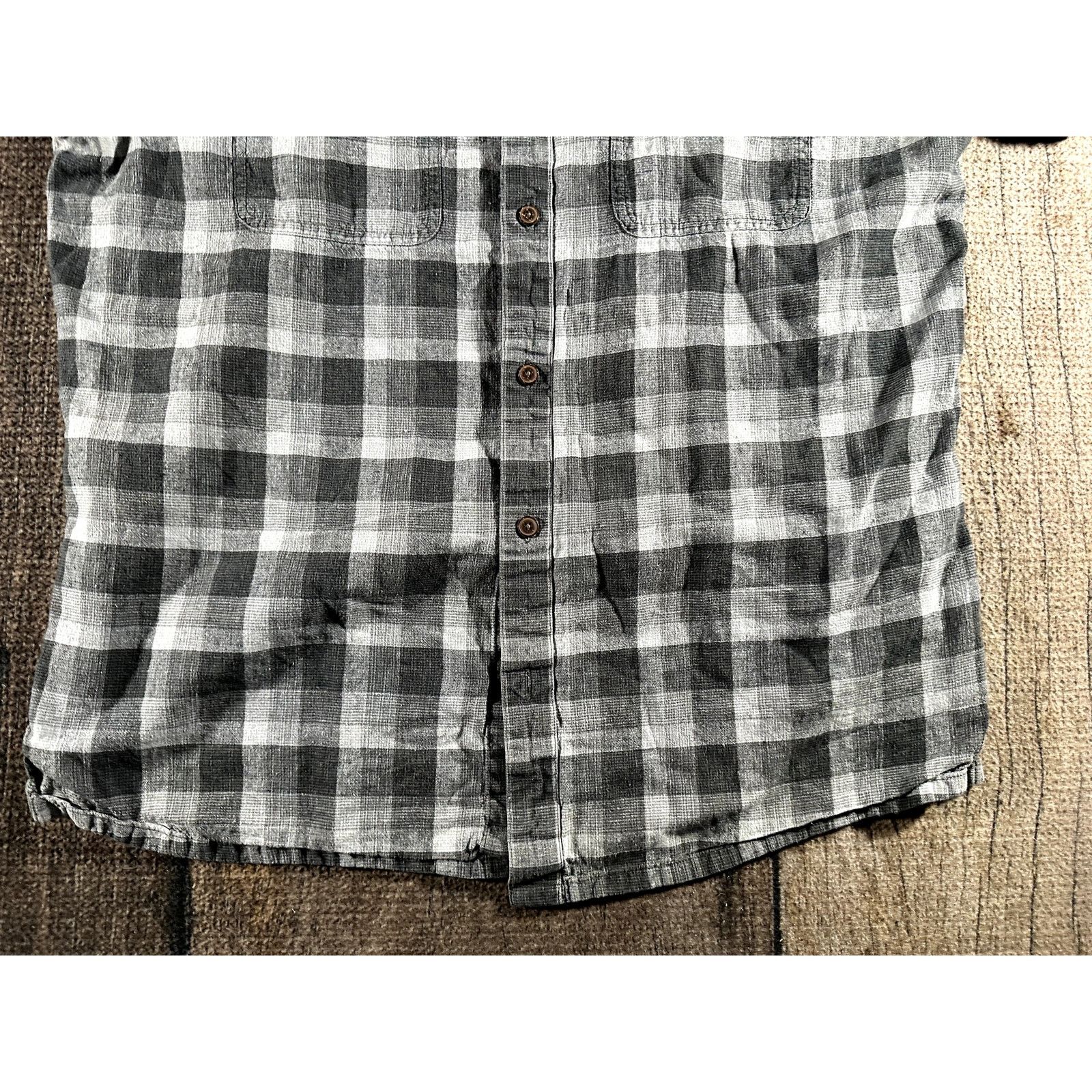 Patagonia Patagonia Organic Flannel Cotton Short Sleeve Shirt XL Size US XL / EU 56 / 4 - 4 Thumbnail