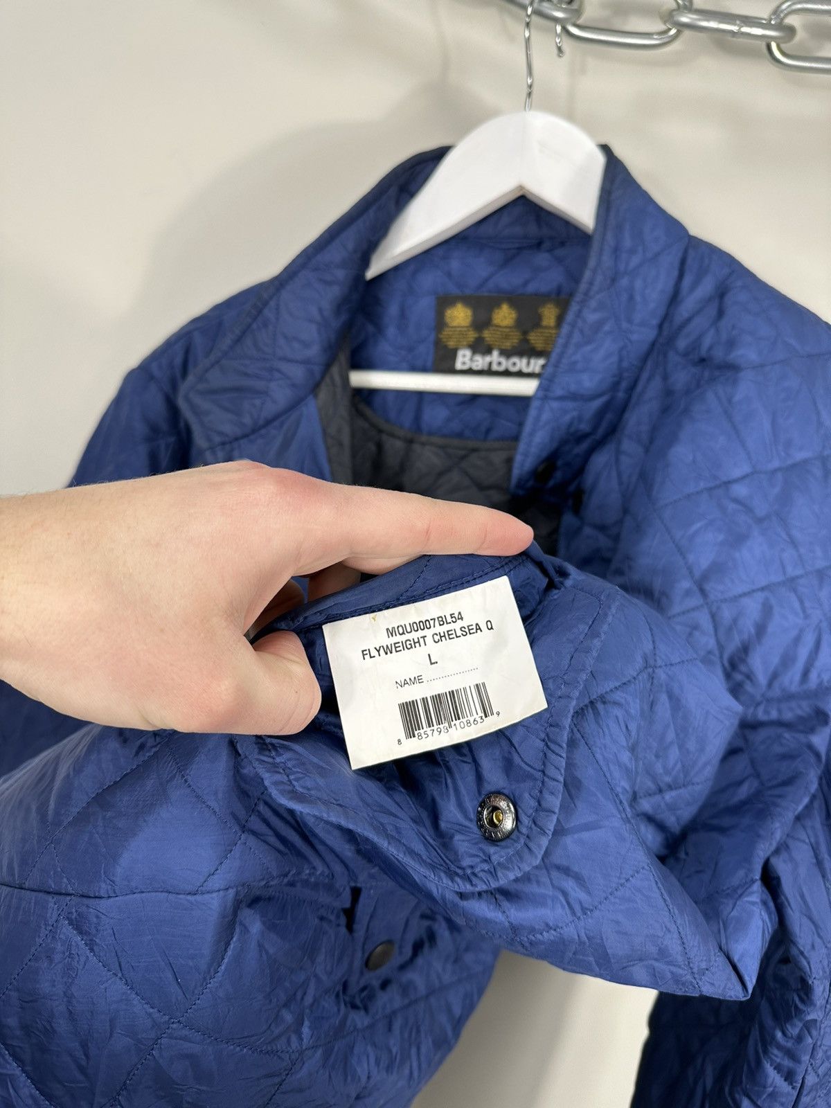 Barbour Vintage Barbour Flyweight Chelsea Heritage Quilted Jacket Size US L / EU 52-54 / 3 - 15 Thumbnail