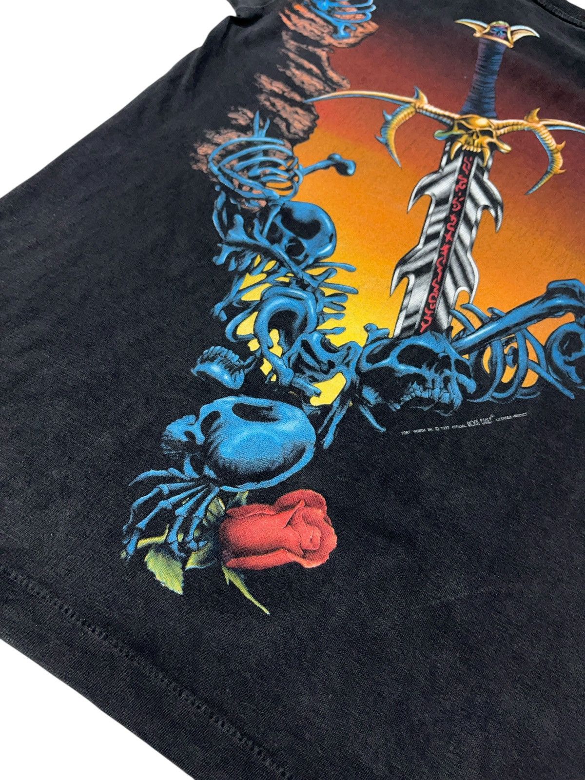 Band Tees Vintage 1997 Megadeth Faded Band T-shirt Travis Scott rare Size US S / EU 44-46 / 1 - 11 Thumbnail