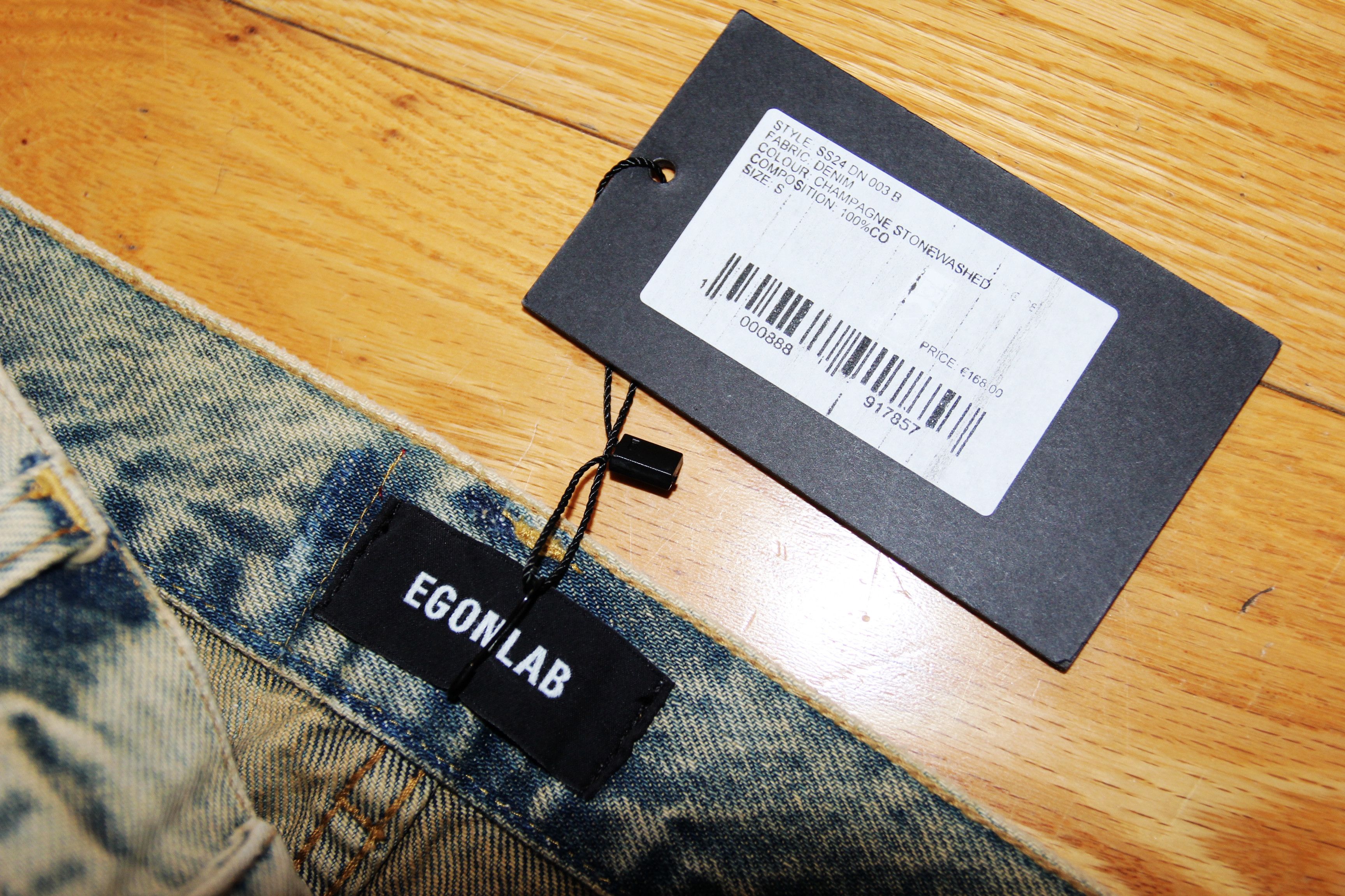 Egon Lab BNWT SS24 EGONLAB FLARED FADED JEANS S Size US 30 / EU 46 - 8 Thumbnail