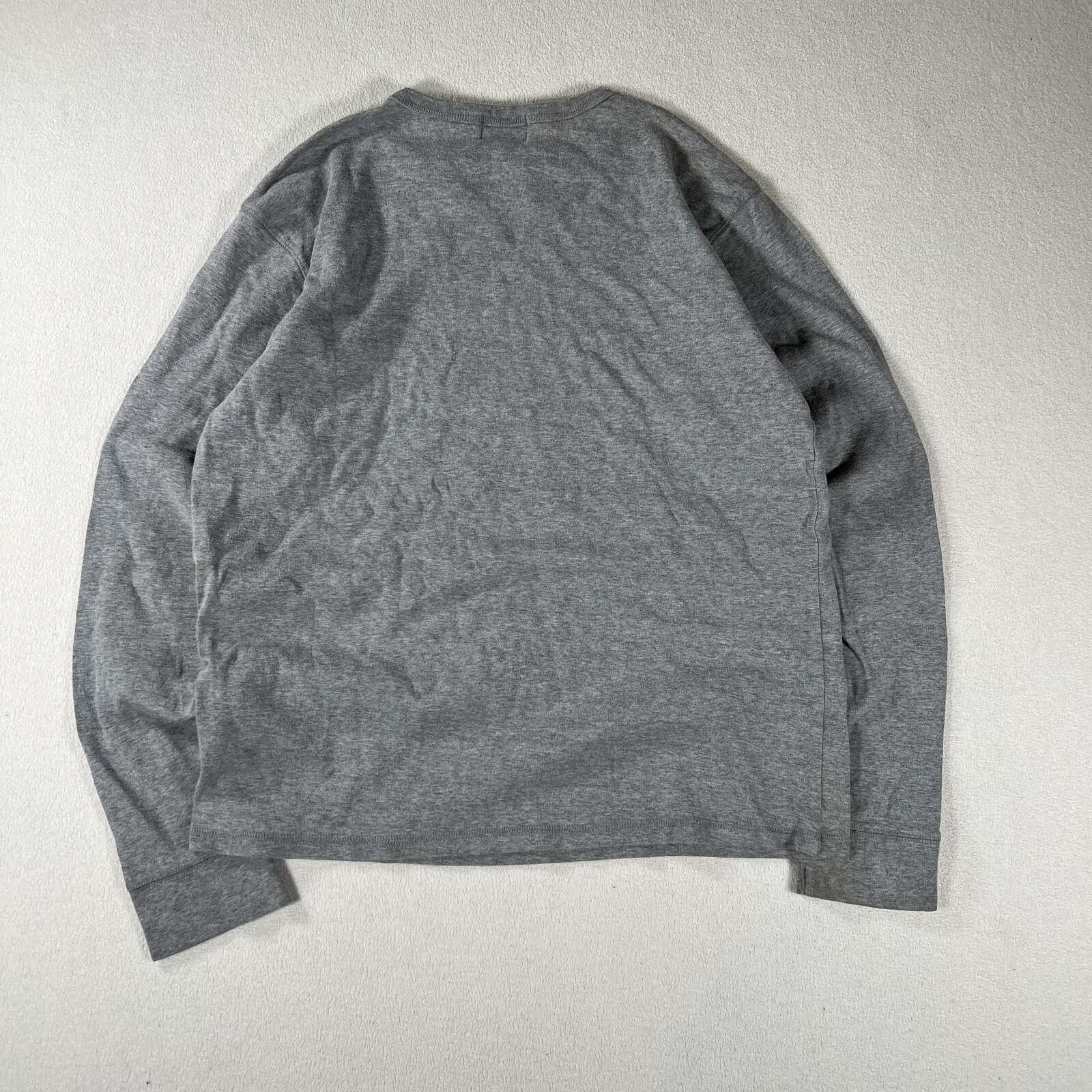 Harley Davidson Vintage Indian Motorcycles Ribbed Cotton Longsleeve Shirt Size US XL / EU 56 / 4 - 2 Thumbnail