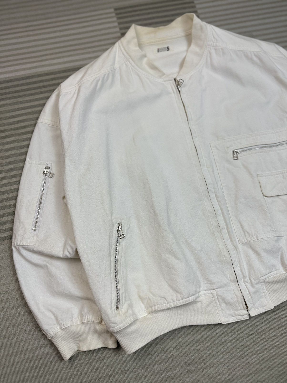 Issey Miyake ISSEY MIYAKE Vintage 80s Bomber Jacket Size US L / EU 52-54 / 3 - 5 Thumbnail
