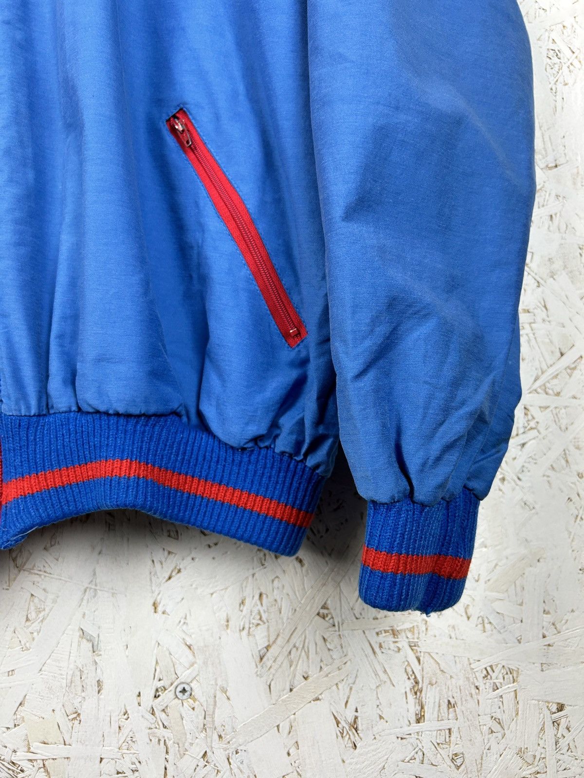 Nike 80s Vintage Nike Lightweight Zippered Bomber Jacket Size US L / EU 52-54 / 3 - 4 Thumbnail