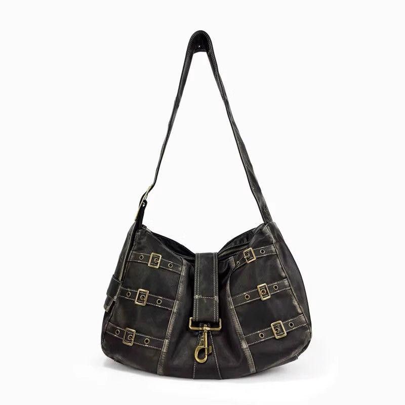 Vintage Y2K Vintage Harajuku Black Purse Size ONE SIZE - 4 Thumbnail