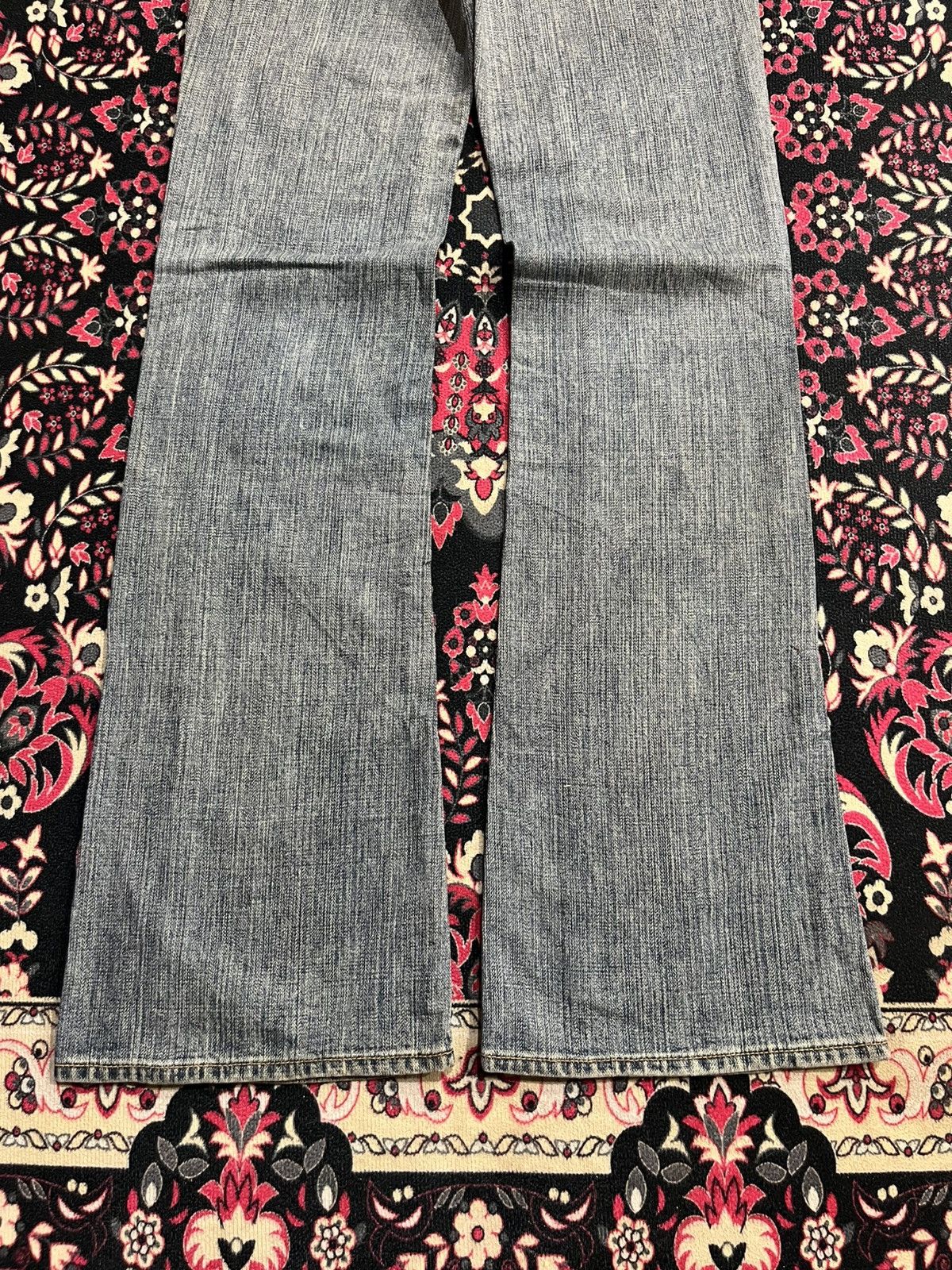 Japanese Brand Vintage Japanese Brand Brappers Grey Washed Flare Jeans Size 28" / US 6 / IT 42 - 9 Thumbnail