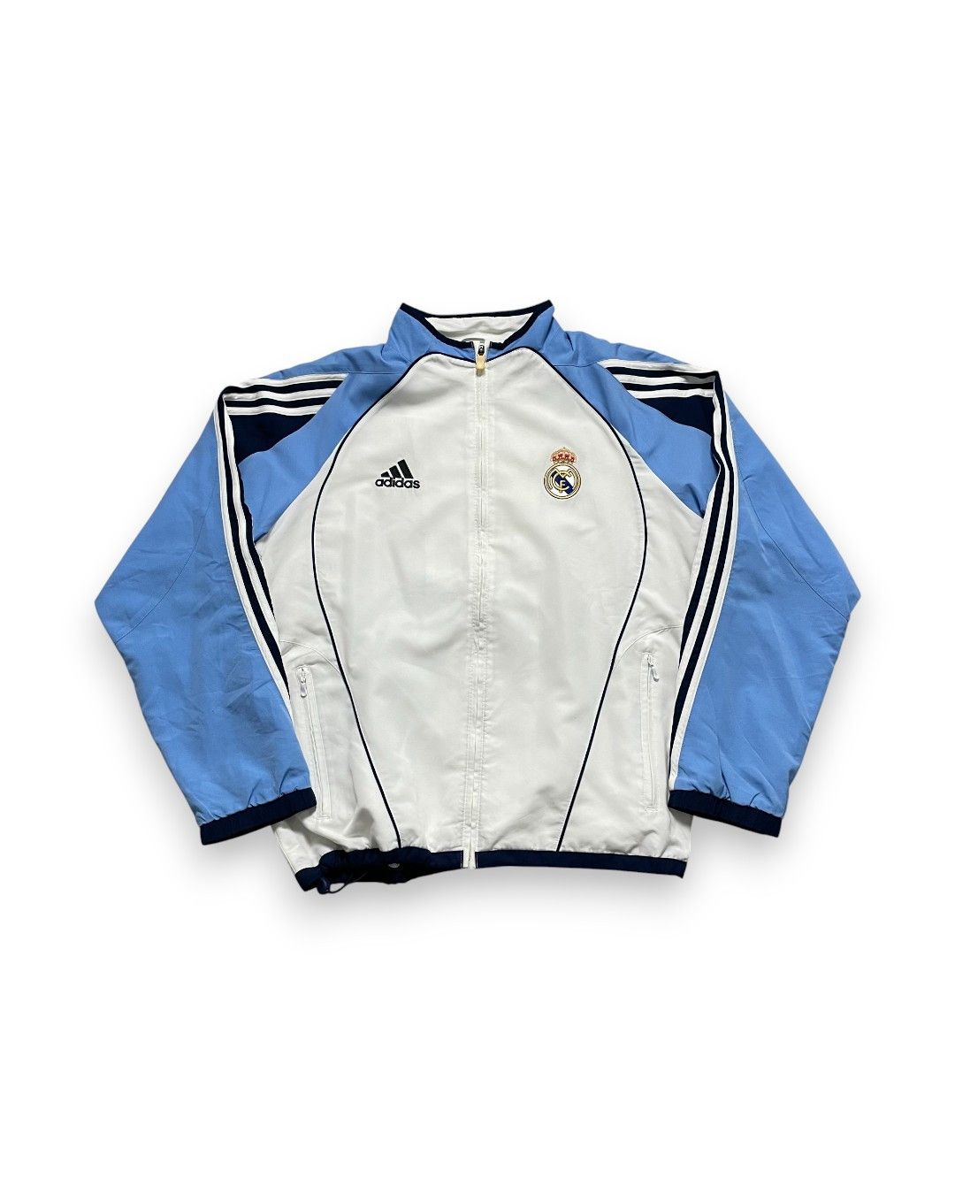Adidas Adidas Real Madrid Vintage Jacket from 00s Size US M / EU 48-50 / 2 - 1 Thumbnail