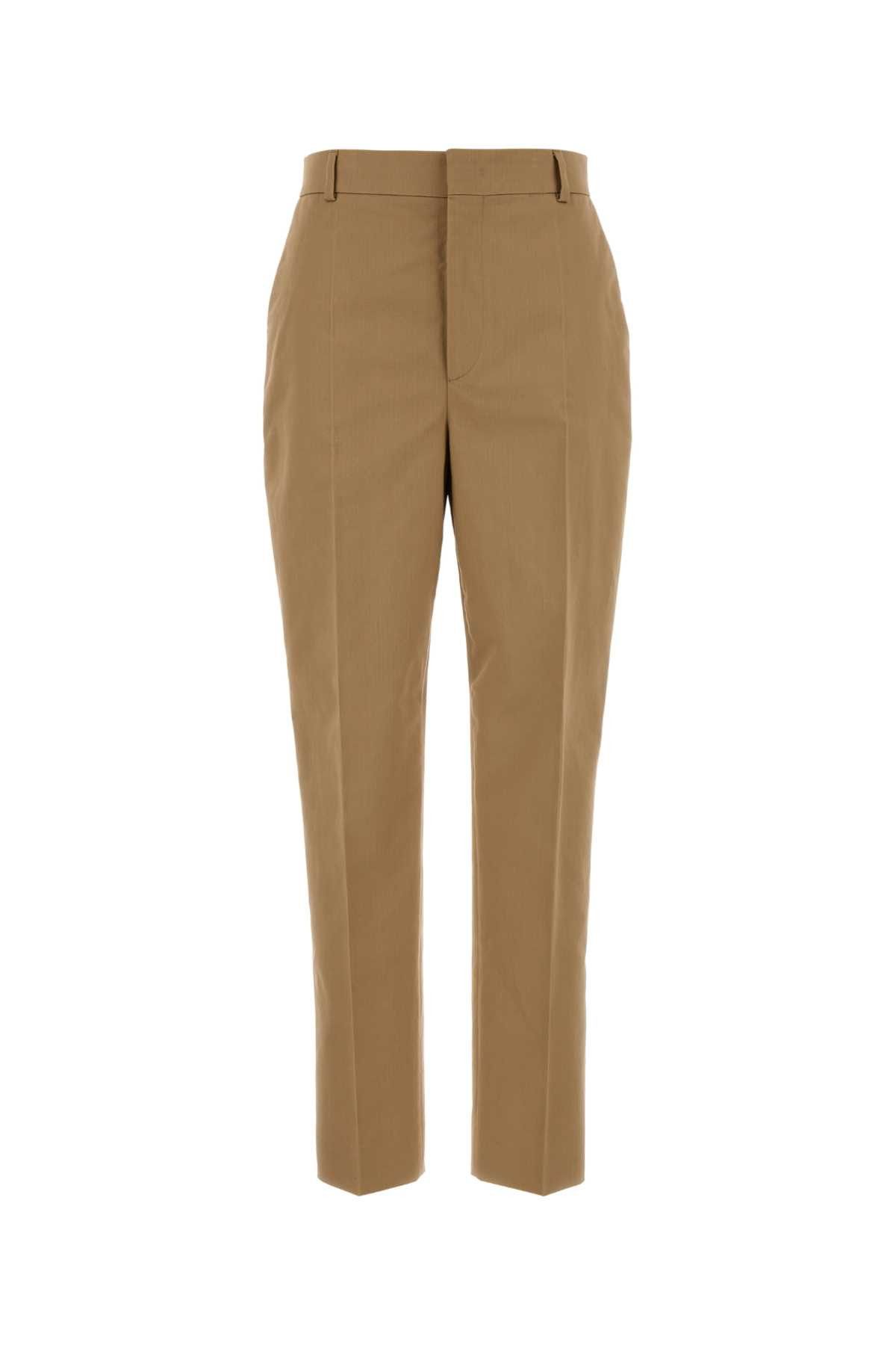 Moschino Camel Cotton Pant Size 28" / US 6 / IT 42 - 1 Thumbnail
