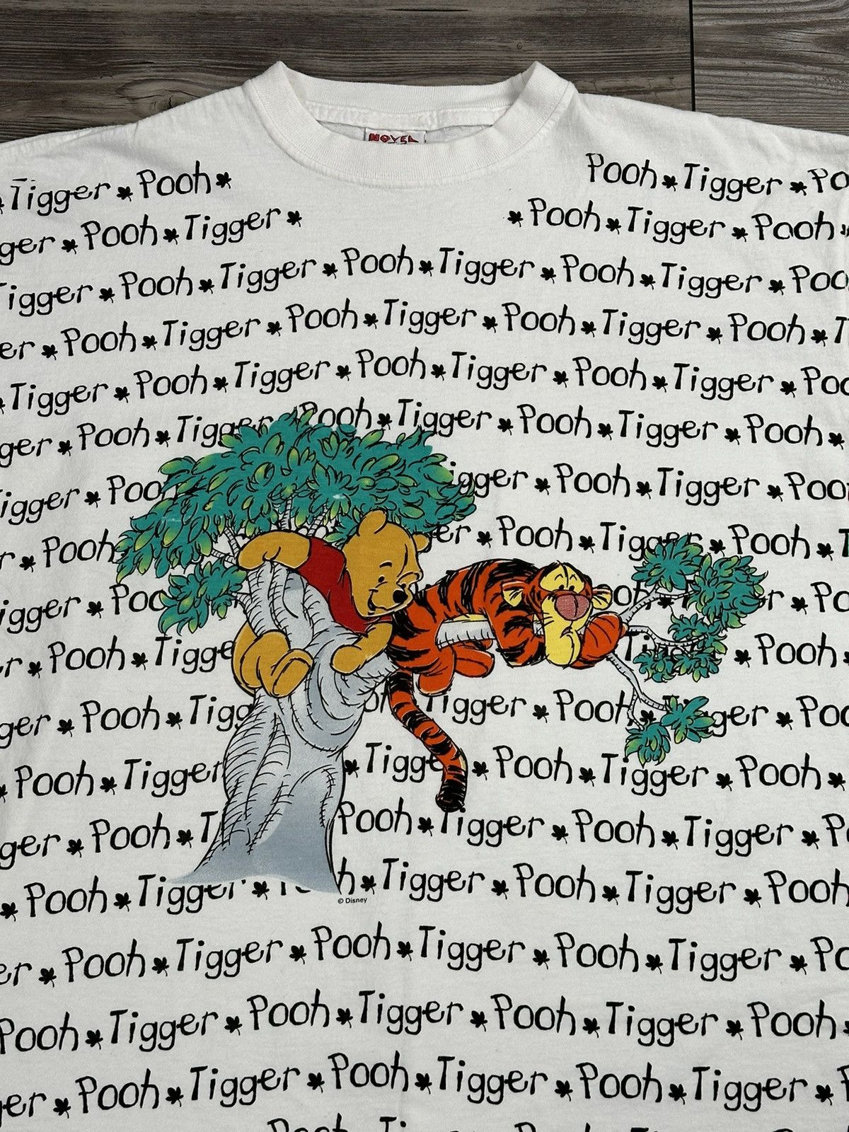 Disney Vintage 90’s Winnie The Pooh & Tigger T Shirt Size US XL / EU 56 / 4 - 2 Thumbnail