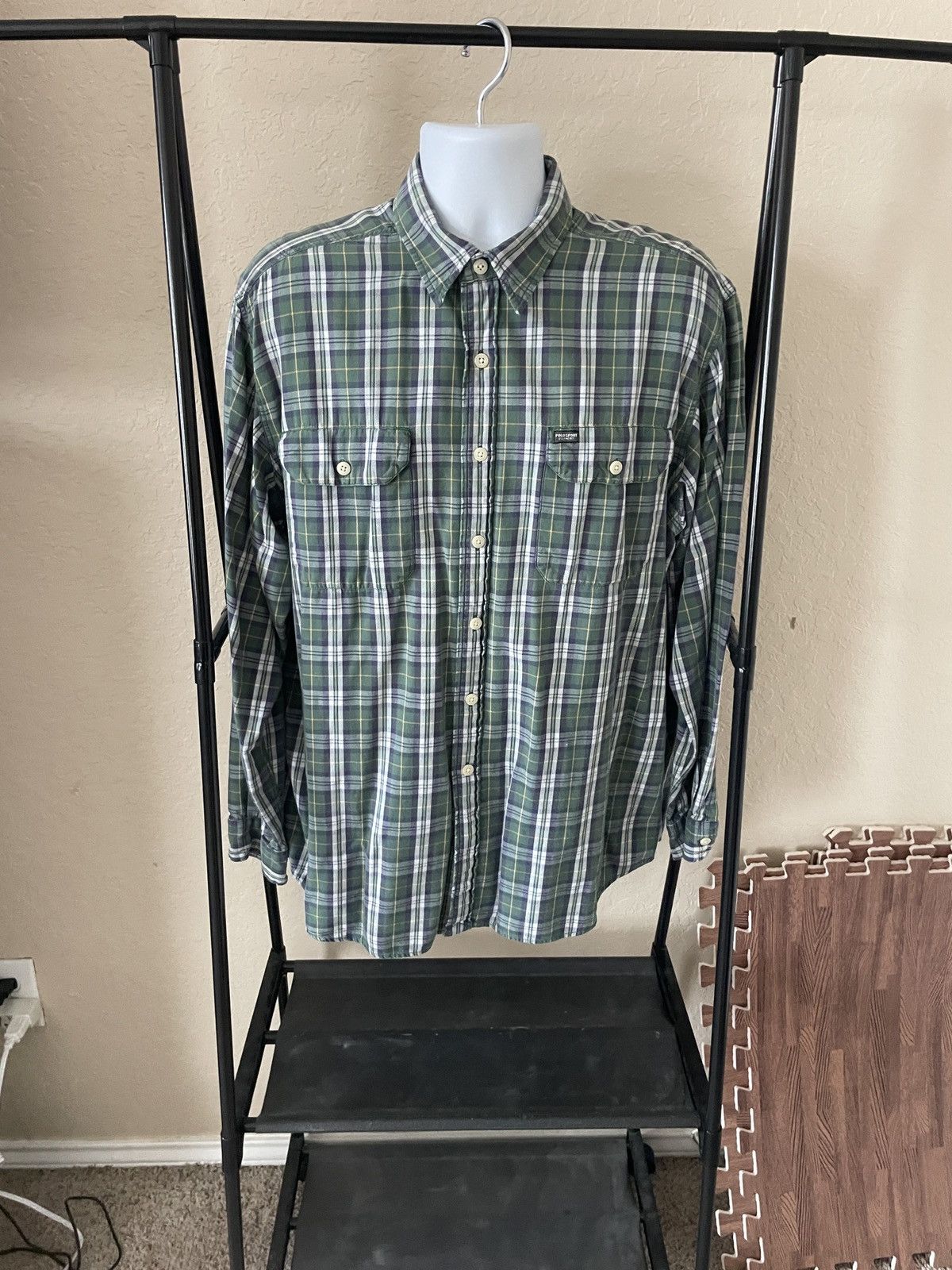 Polo Ralph Lauren Polo Sport Sportsman Flannel Plaid Size US L / EU 52-54 / 3 - 1 Thumbnail