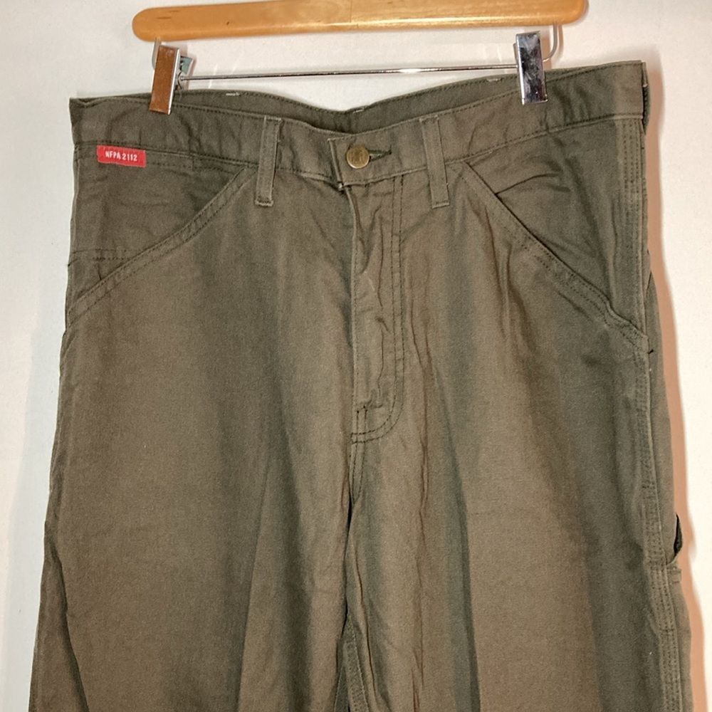 Carhartt Big Bill Flame Resistant Mens Size 34 Cargo Work Pants Slim Size US 34 / EU 50 - 3 Thumbnail