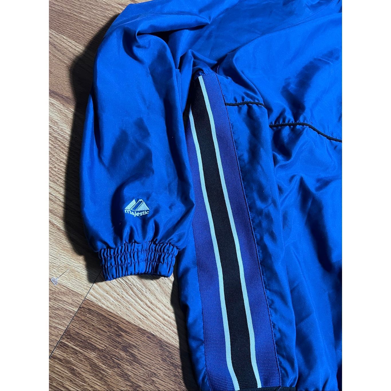 Majestic Vintage Majestic Kansas City Royals Pullover 1/4 Zip Jacket Size US XL / EU 56 / 4 - 3 Thumbnail