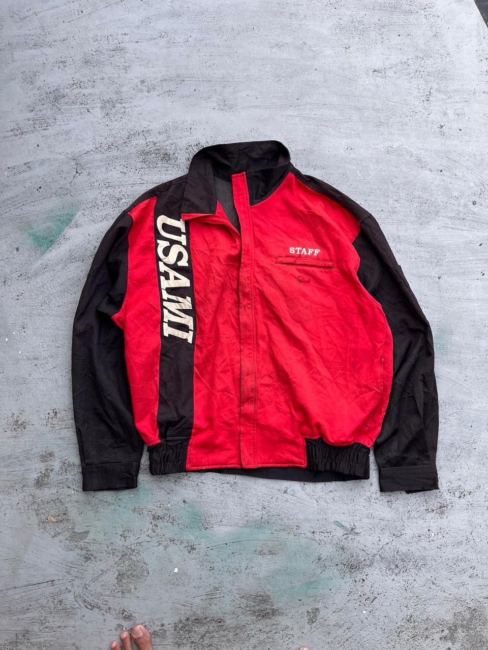 Vintage RARE❤️‍🔥 Vintage USAMI Japanese Uniform Workers Jacket Size US S / EU 44-46 / 1 - 2 Thumbnail
