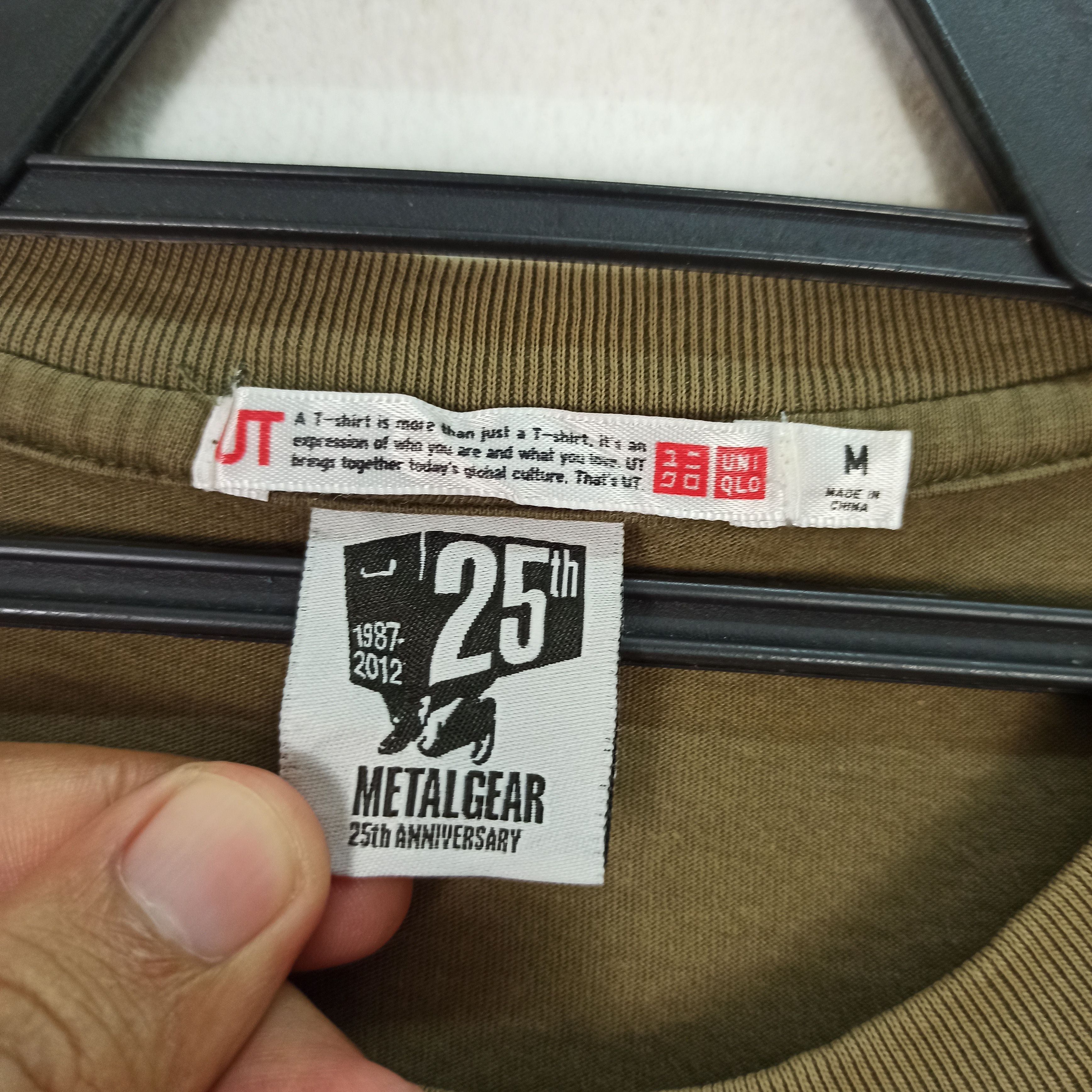 Playstation Rare Metal Gear Solid Video Game by Uniqlo Tshirt Size US M / EU 48-50 / 2 - 5 Thumbnail