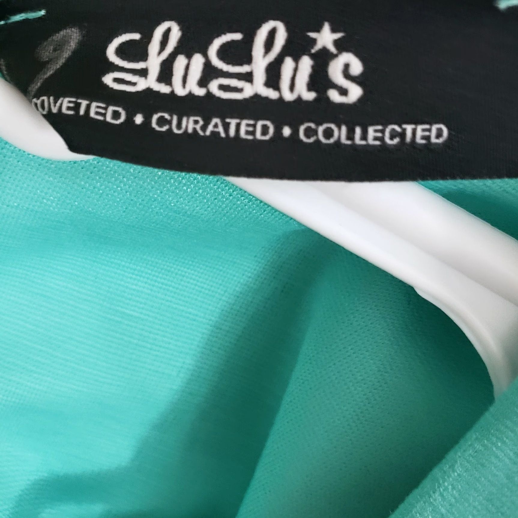Lulus Lulus Women’s Dress Small Green Sleeveless Exposed Zipper V-Neck Viscose Blend Dress Size S Bodycon Short Vintage No Size S / US 4 / IT 40 - 5 Thumbnail