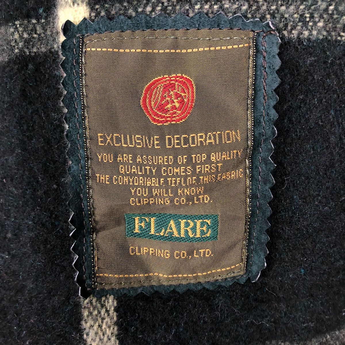 Issey Miyake 📌Vintage Genuine Leather Jacket Flare Blanket Tartan Design Size US M / EU 48-50 / 2 - 20 Thumbnail