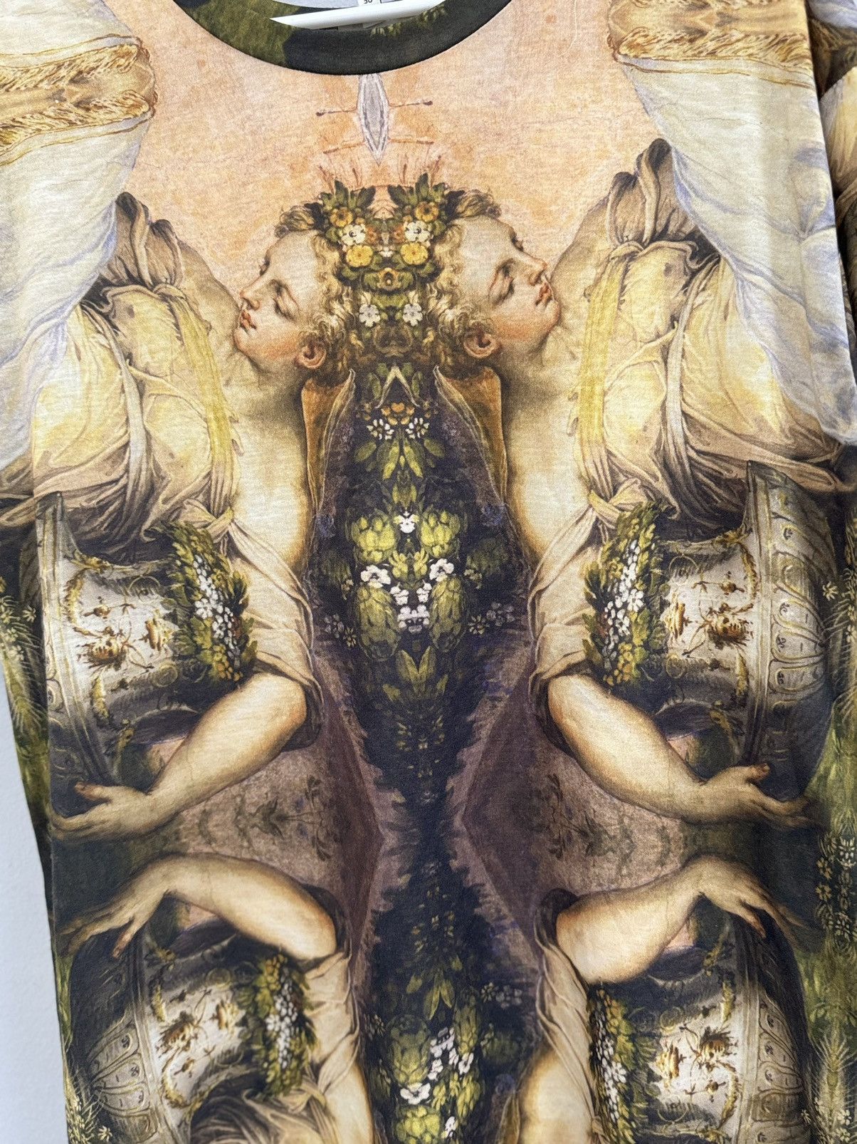 Japanese Brand Very crazy Renaissance painting T-shirt full print HYPE Y2K Size US L / EU 52-54 / 3 - 2 Thumbnail