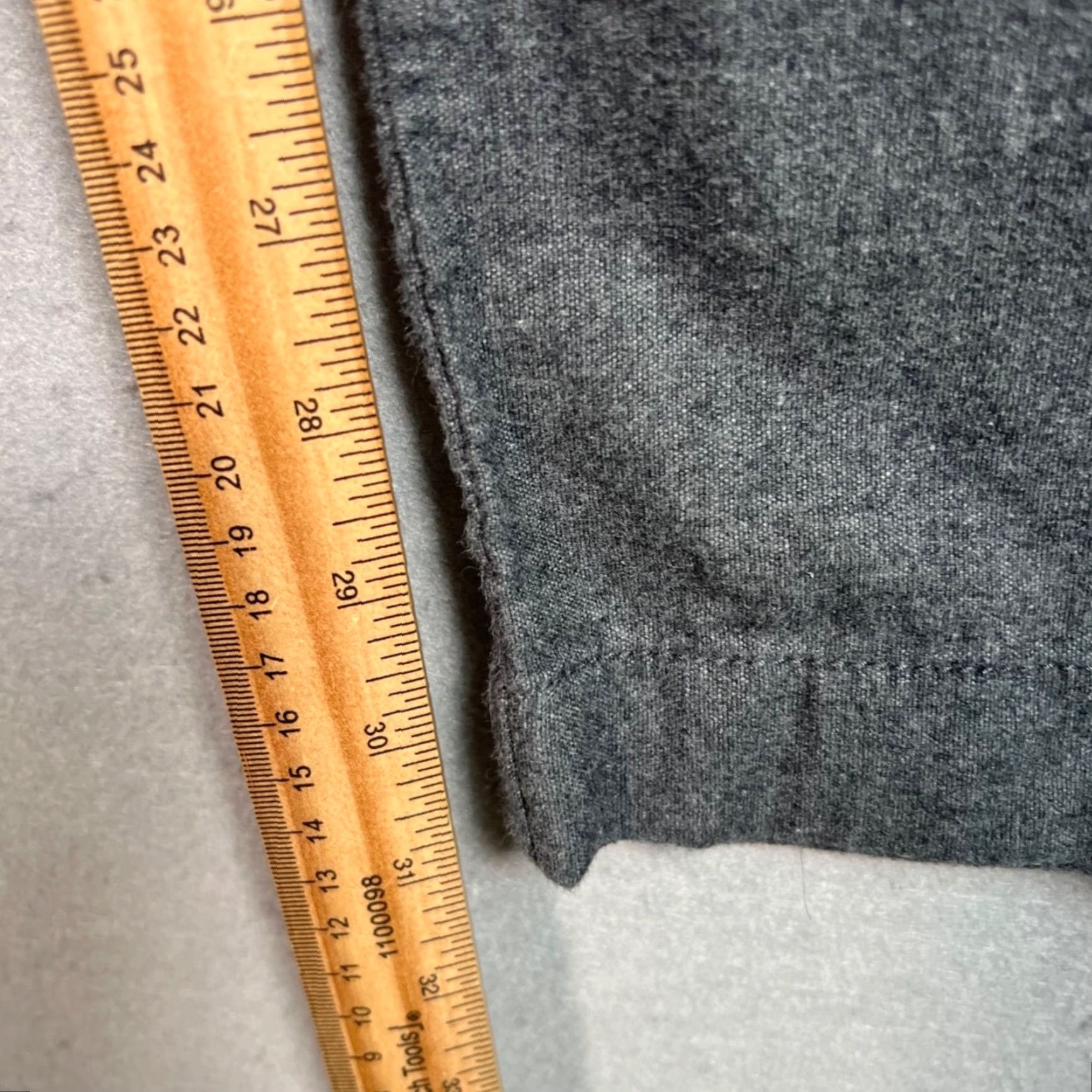 J.Crew J. Crew 484 Slim Fit Mens 33 x 32 Stretch Gray Dress Pants Size US 33 - 7 Thumbnail