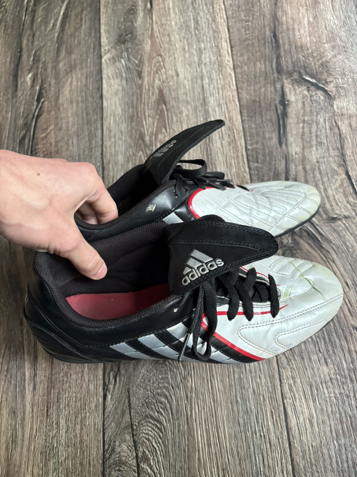 Adidas Adidas 2008 Powerswerve Traxion TF Predator Football Boots Size US 11 / EU 44 - 18 Thumbnail
