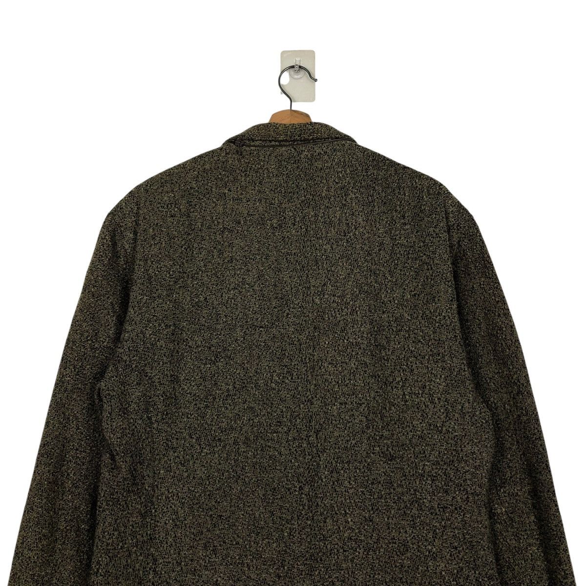 Emporio Armani 🔥VINTAGE WOOL HERRINGBONE JACKET EMPORIA ARMANI MADE ITALY Size US M / EU 48-50 / 2 - 11 Thumbnail
