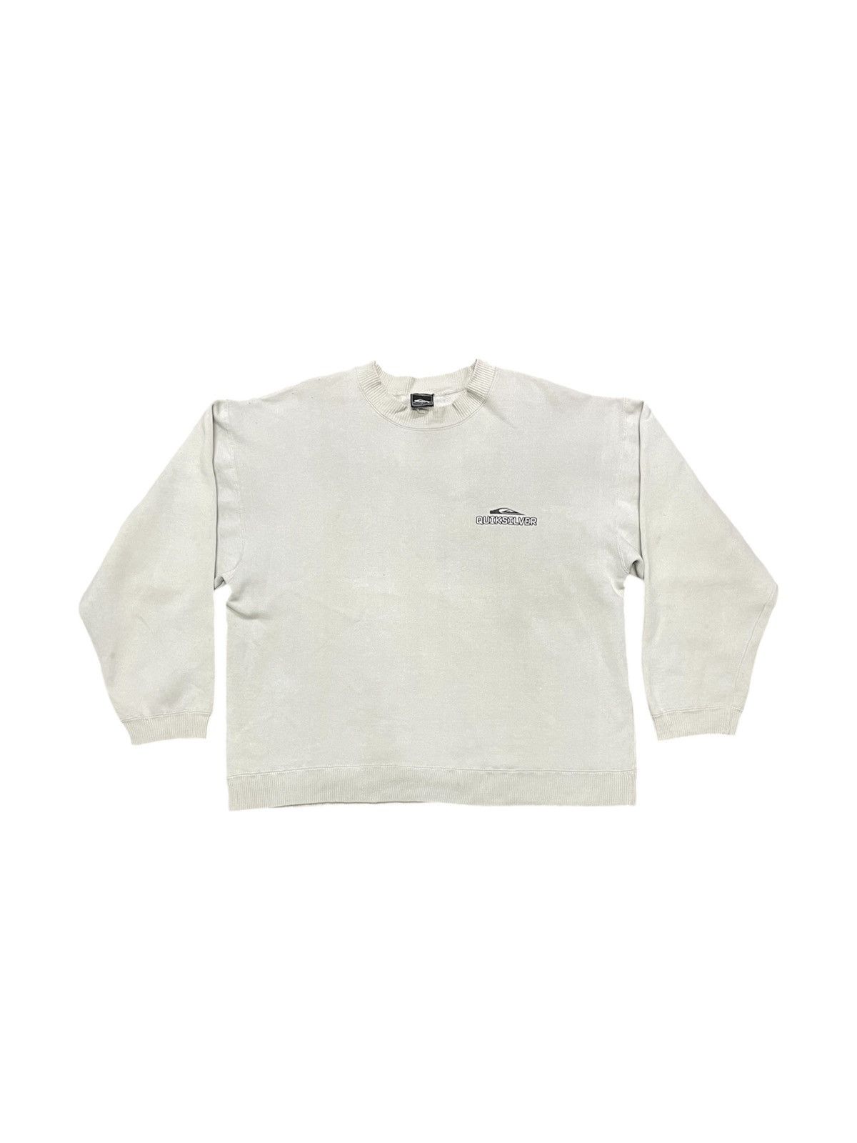 Quicksilver 90s QUIKSILVER DISTRESSED BIG LOGO HOODIE Size US M / EU 48-50 / 2 - 2 Thumbnail