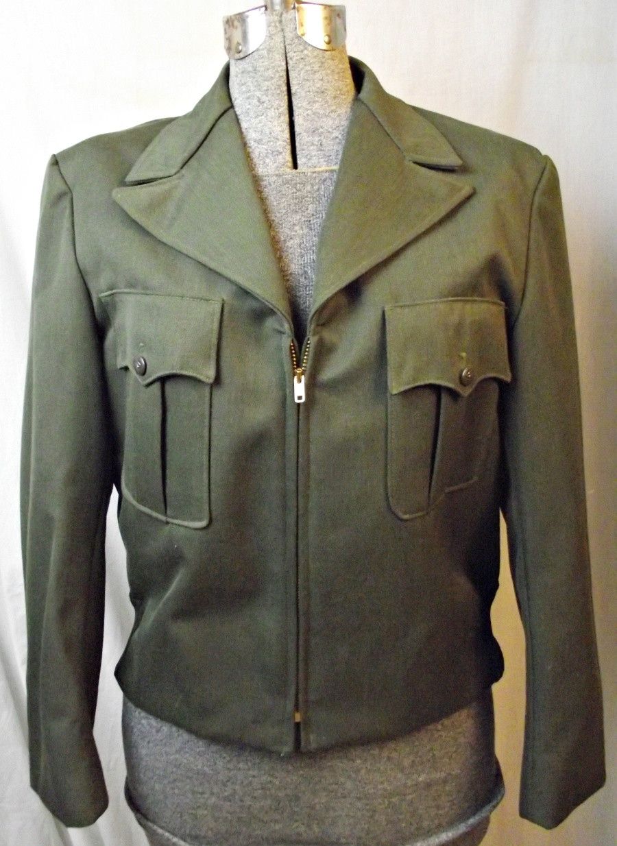 Vintage Whipcord National Park Service Ranger Uniform Jacket 1940s Size US M / EU 48-50 / 2 - 2 Thumbnail