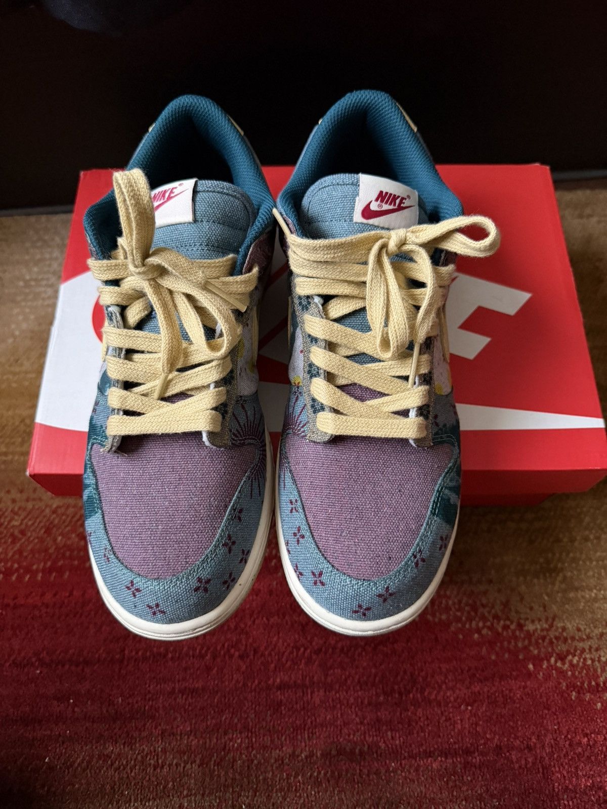 Nike Nike Dunk Low SP Community Garden Size US 9 / EU 42 - 2 Thumbnail