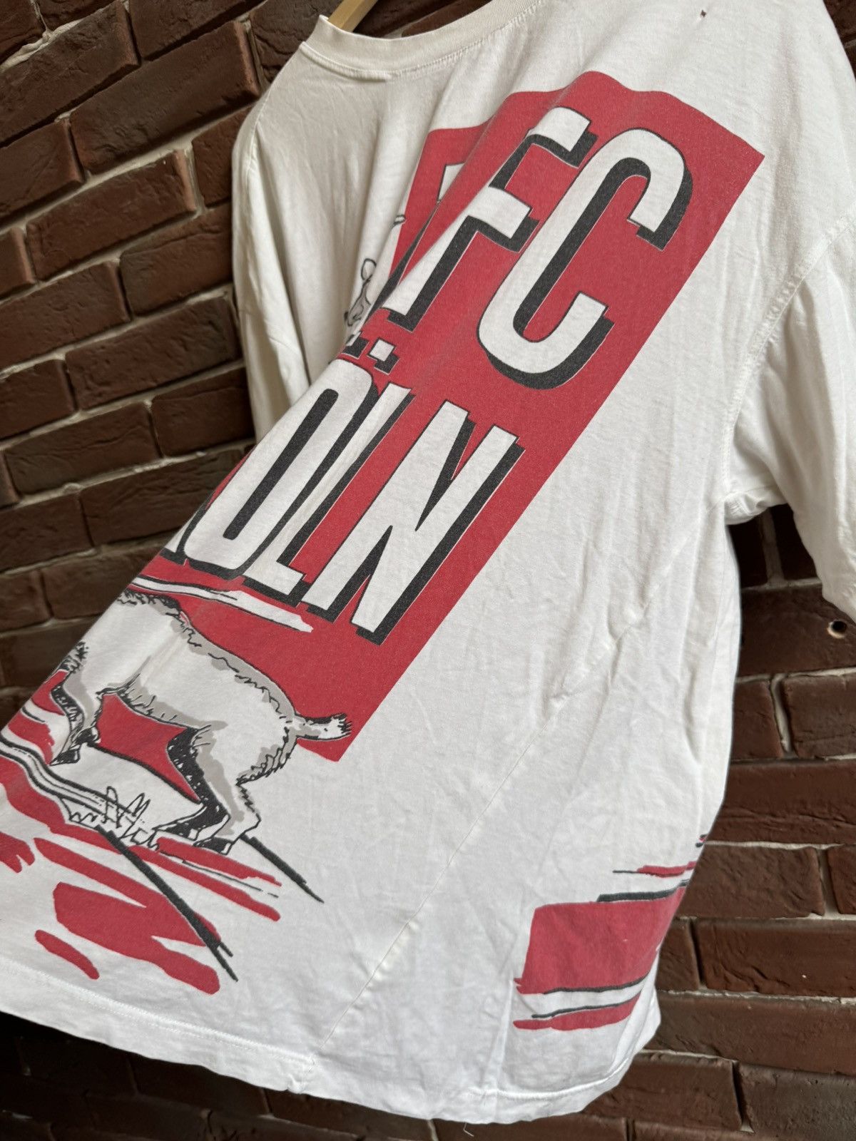 Puma Vintage Puma 1.FC Koln 90s Soccer Tshirt Jersey Blokecore Size US XXL / EU 58 / 5 - 5 Thumbnail