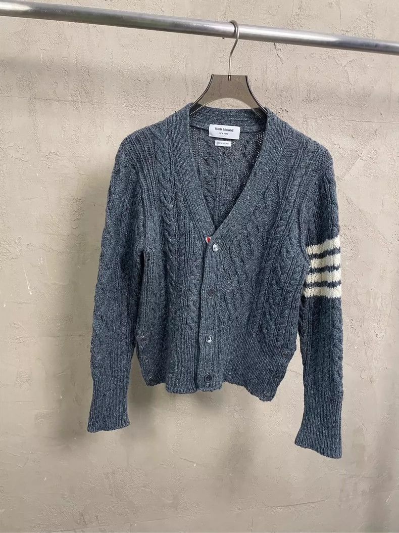 Thom Browne Thom Browne size0 Wool cardigan sweater Size US XS / EU 42 / 0 - 1 Thumbnail