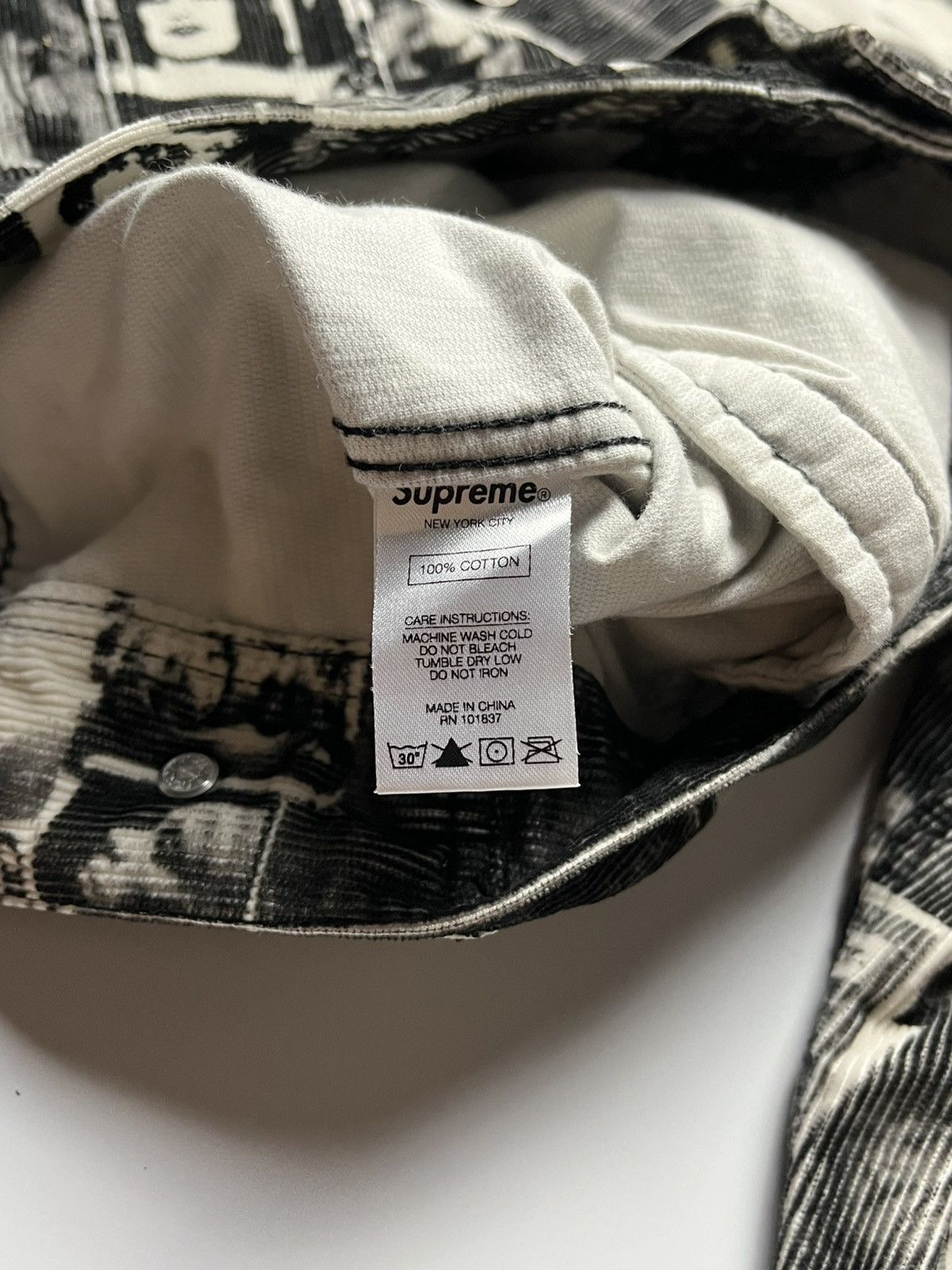 Supreme Supreme SS18 - Vibrations Corduroy Trucker Jacket Size US S / EU 44-46 / 1 - 15 Thumbnail