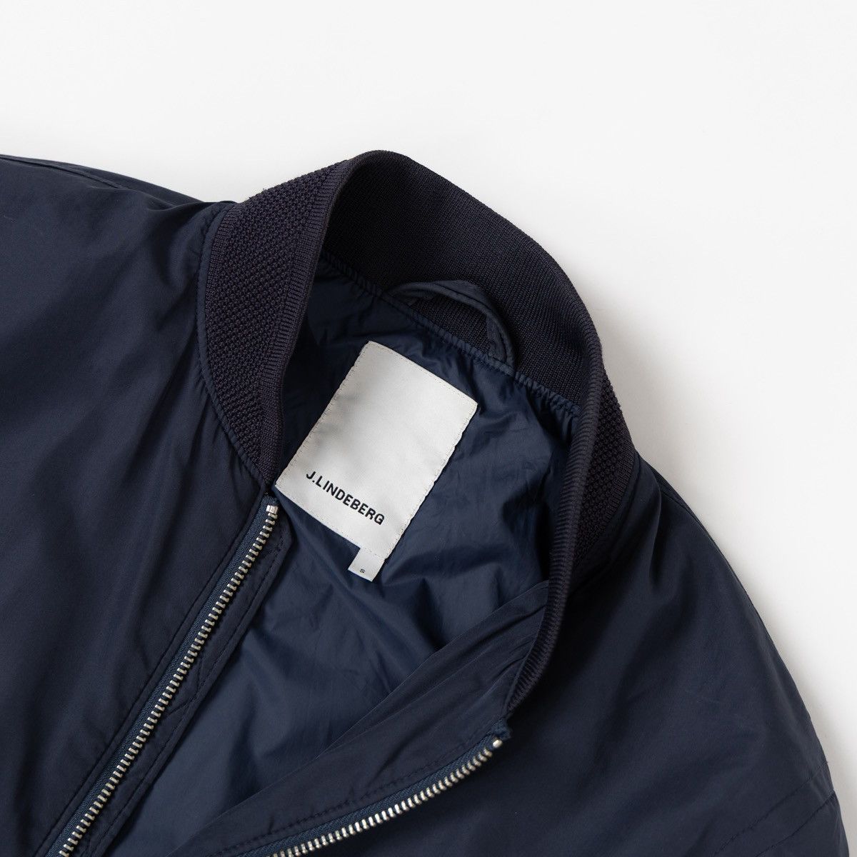 J.Lindeberg J.Lindeberg Blue Bomber Jacket Zip Up Lightweight Casual Size US S / EU 44-46 / 1 - 6 Thumbnail