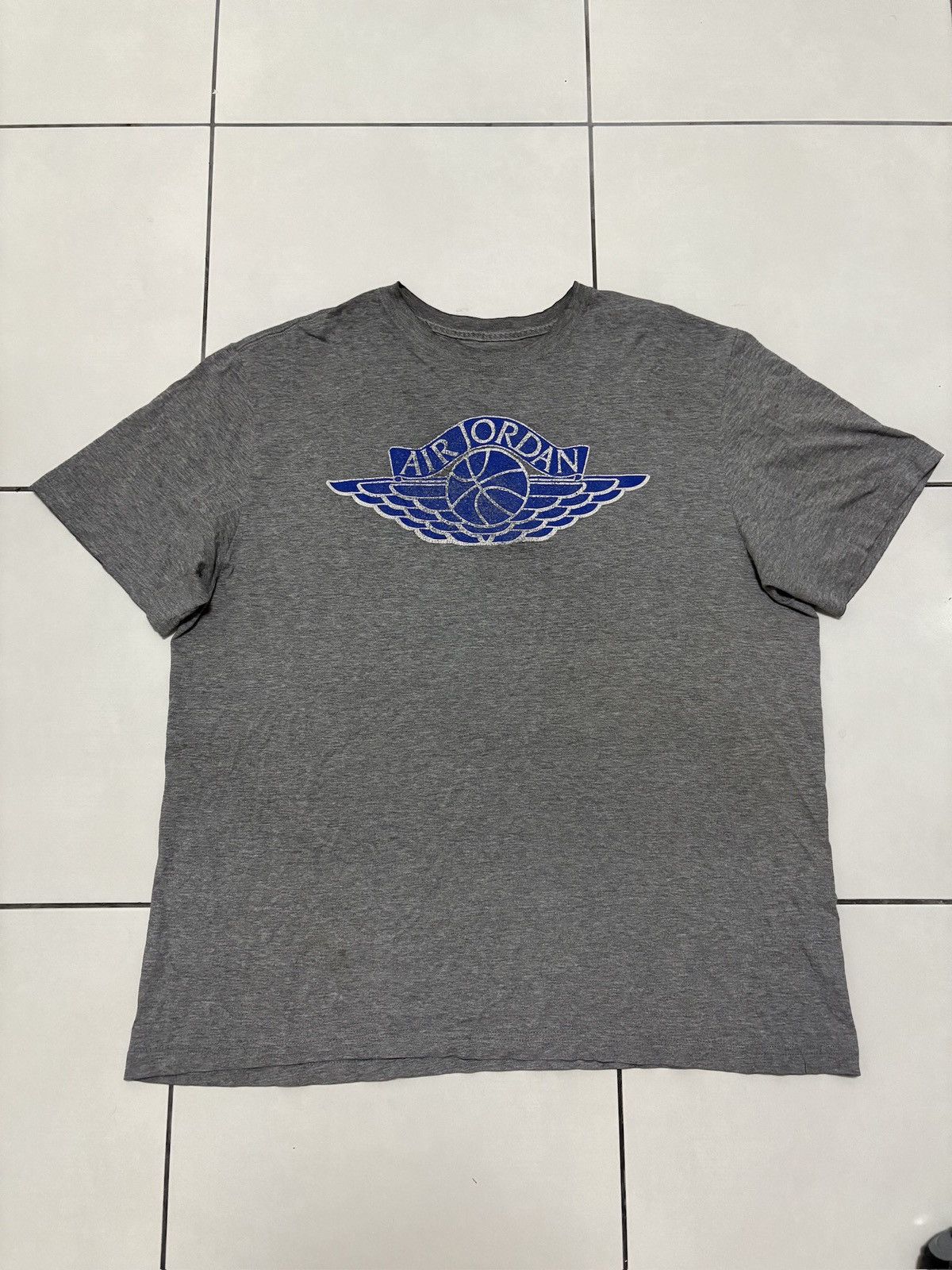 Jordan Brand Rare Vintage Air Jordan Big Logo Size US XXL / EU 58 / 5 - 1 Thumbnail