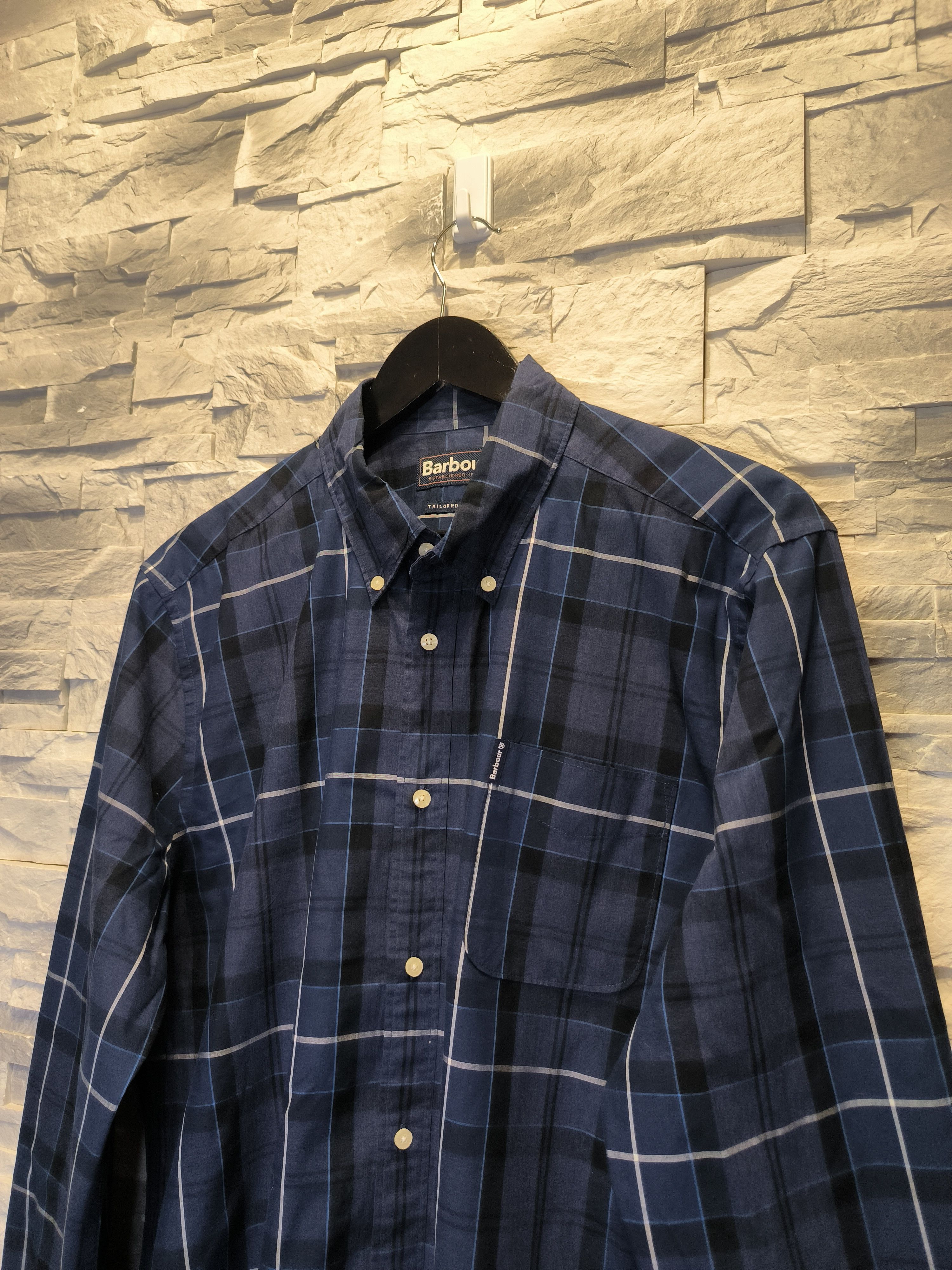 Barbour Barbour Long Sleeve Checked Shirt Button-Up Size US L / EU 52-54 / 3 - 2 Thumbnail
