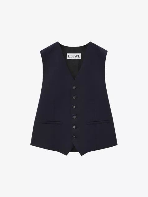 Loewe o1w1db10426 Vests in Black Size XL / US 12-14 / IT 48-50 - 1 Thumbnail