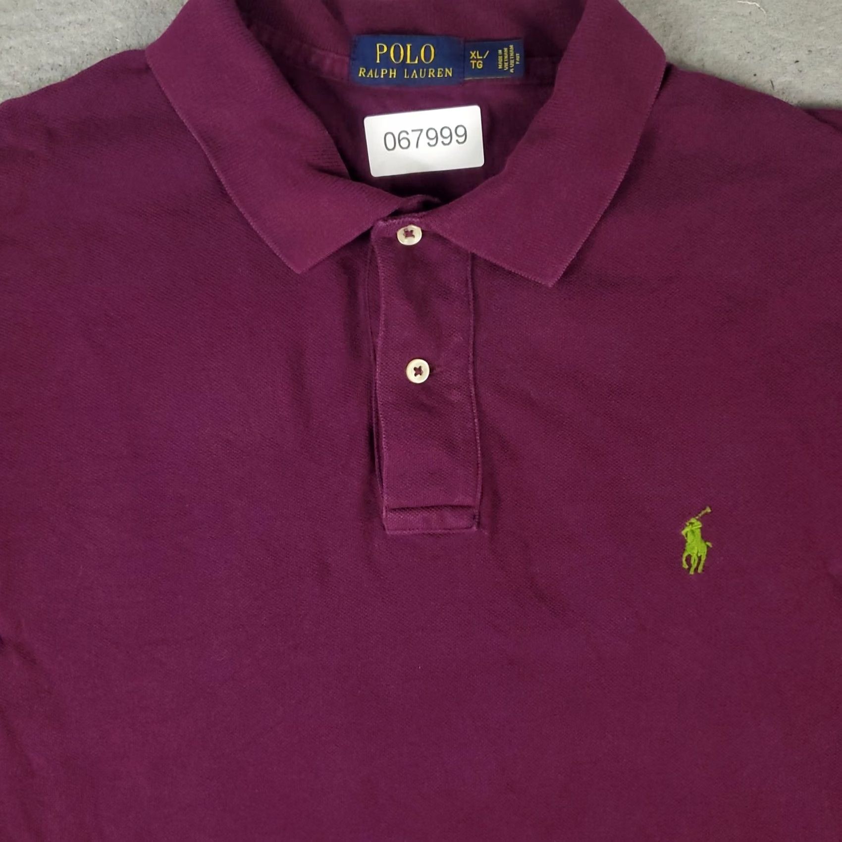 Ralph Lauren Ralph Lauren Polo Shirt Mens XL Purple Pony Short Sleeve Shirt Mens XL Purple Polo Shirt Size US XL / EU 56 / 4 - 2 Thumbnail