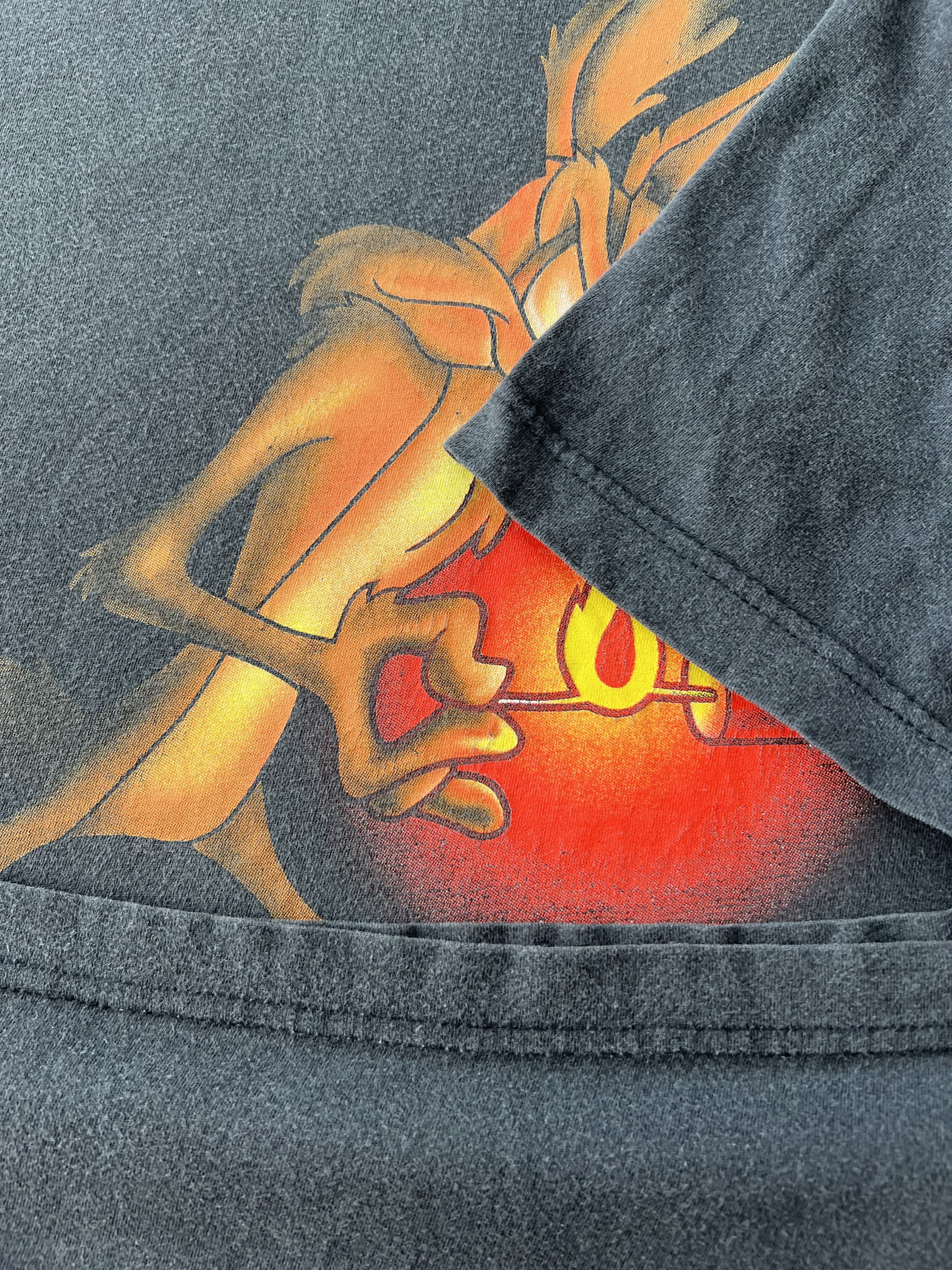 Warner Bros Vintage 1997 Wile E. Coyote Cartoon Warner Bros T-shirt Size US XL / EU 56 / 4 - 6 Thumbnail