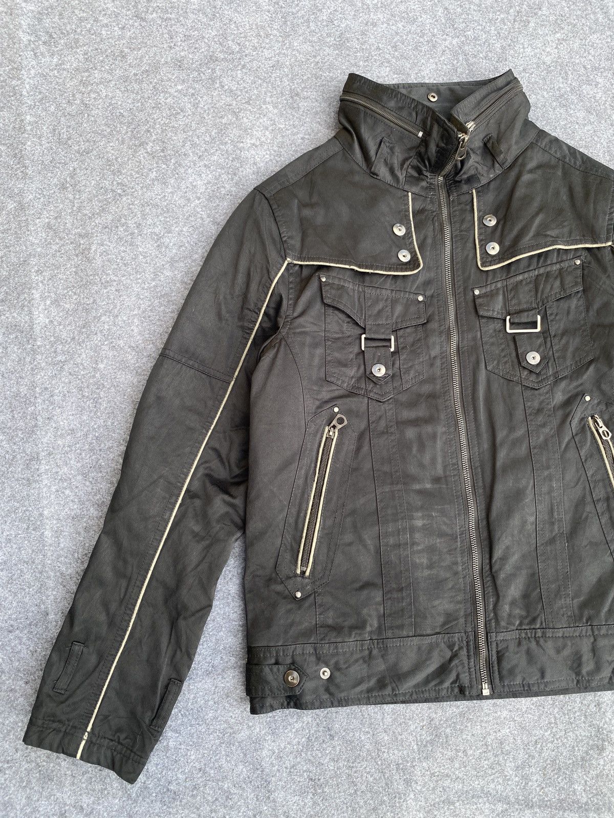 Vintage create barefoot motorcycle vintage jacket Size US M / EU 48-50 / 2 - 3 Thumbnail