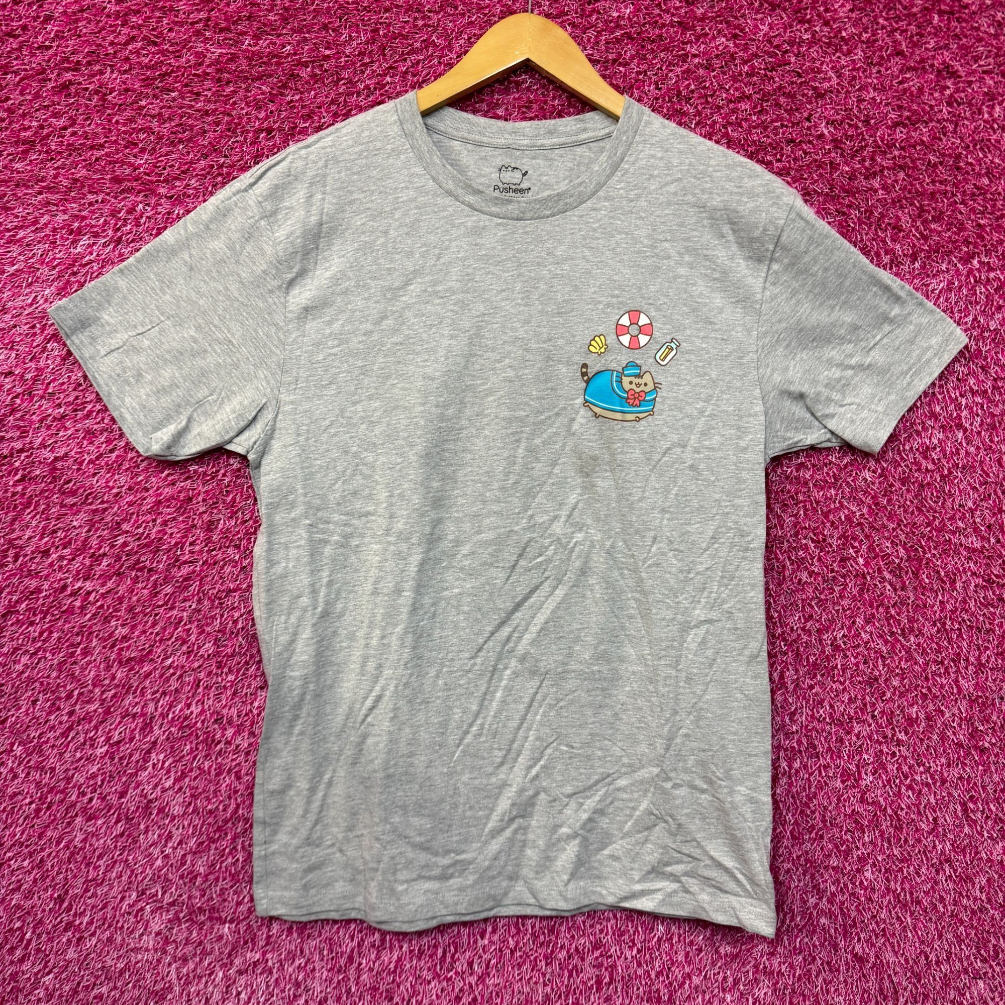 Other Pusheen the Cat Navigating Sailor Kawaii Kitty Pop Art Tee M Size US M / EU 48-50 / 2 - 3 Thumbnail