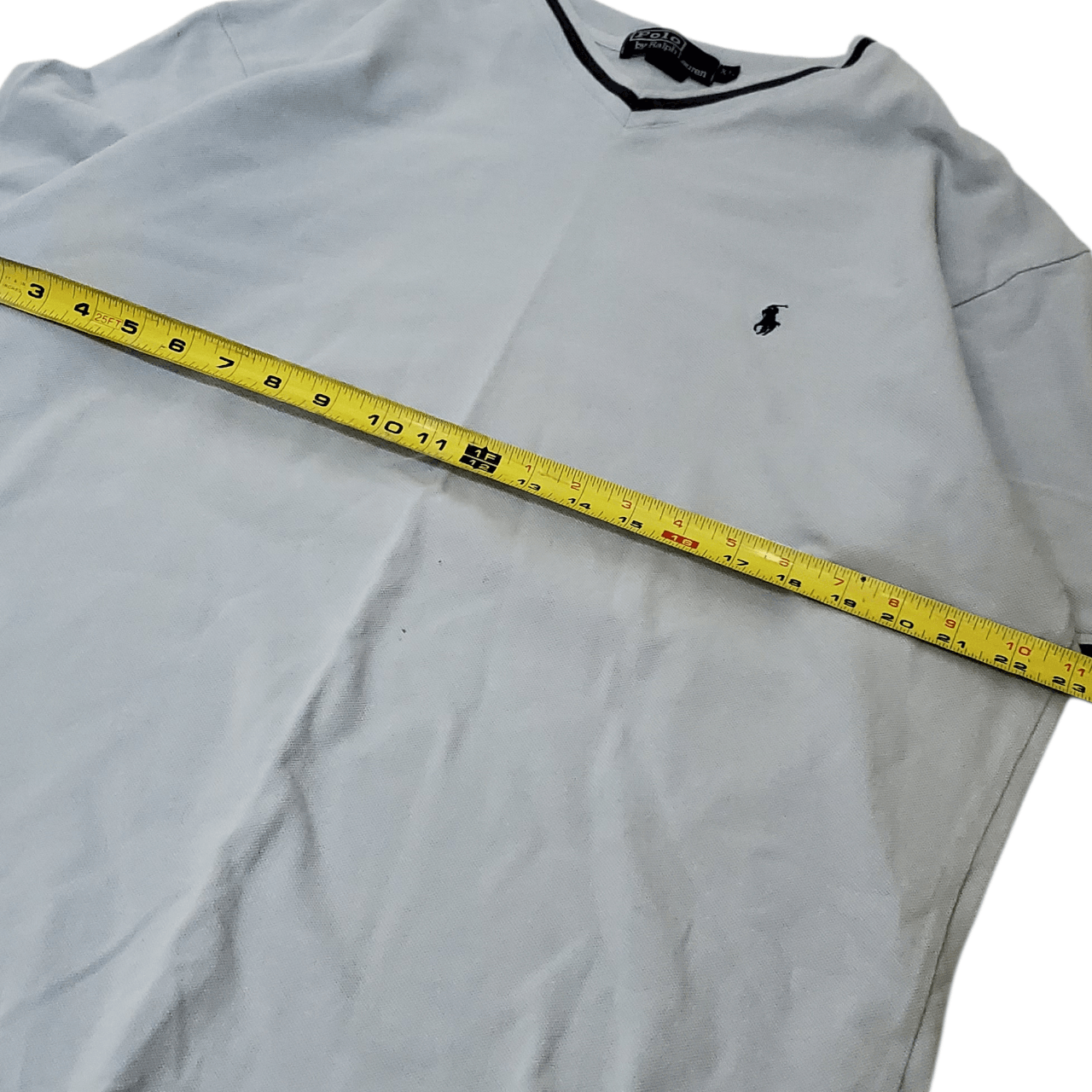 Polo Ralph Lauren Y2K Ralph Lauren V Neck Knitwear Shirt Size US XL / EU 56 / 4 - 5 Thumbnail