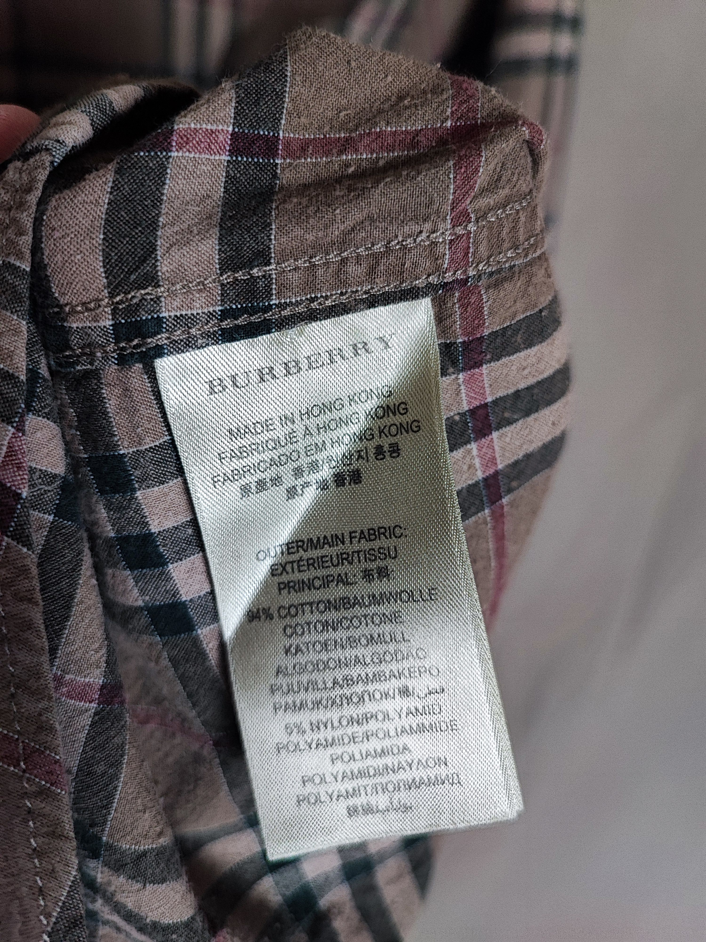 Burberry Burberry Shirt XL Size US XL / EU 56 / 4 - 6 Thumbnail