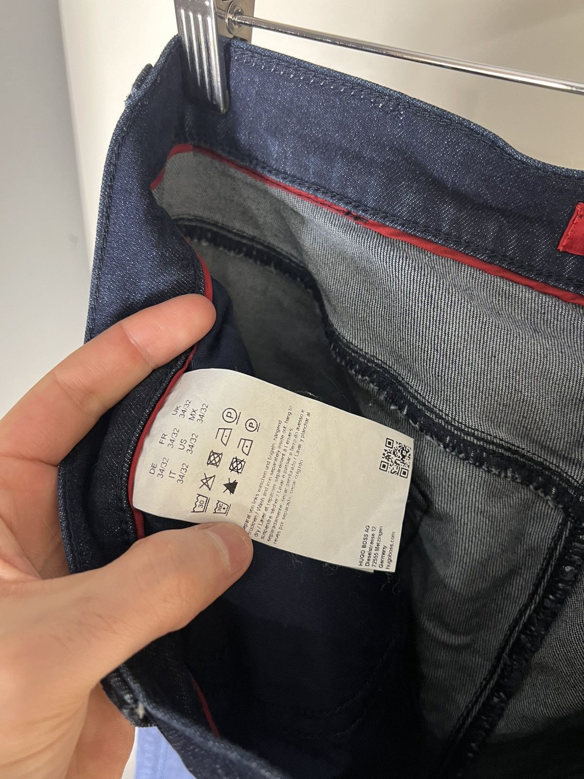 Hugo Boss HUGO BOSS CLASSIC DENIM CASUAL JEANS SKINNY SPECIAL LOOK Y2K Size US 34 / EU 50 - 12 Thumbnail