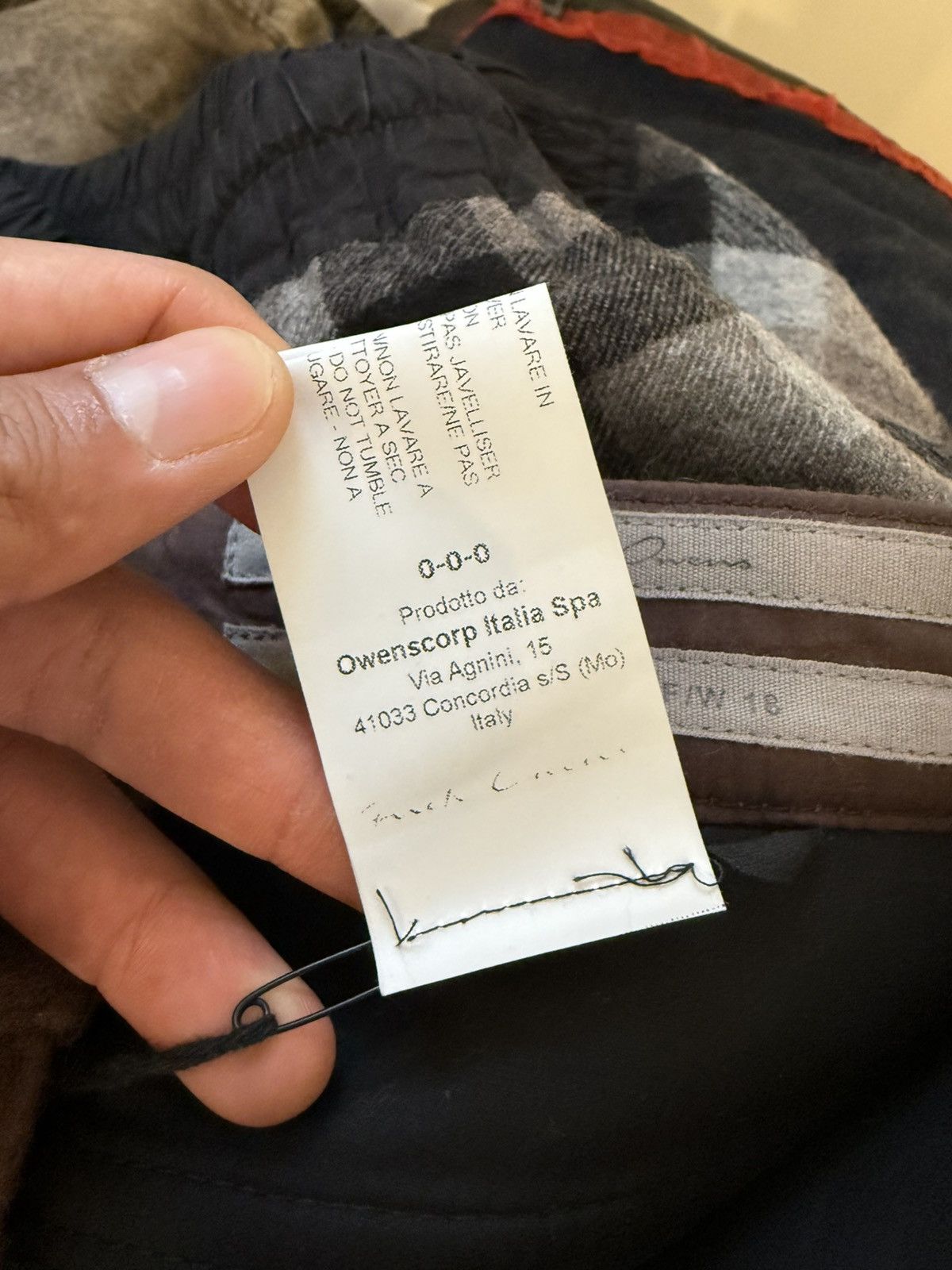 Rick Owens Wool “COLLAPSE JEANS” Size US 31 - 7 Thumbnail