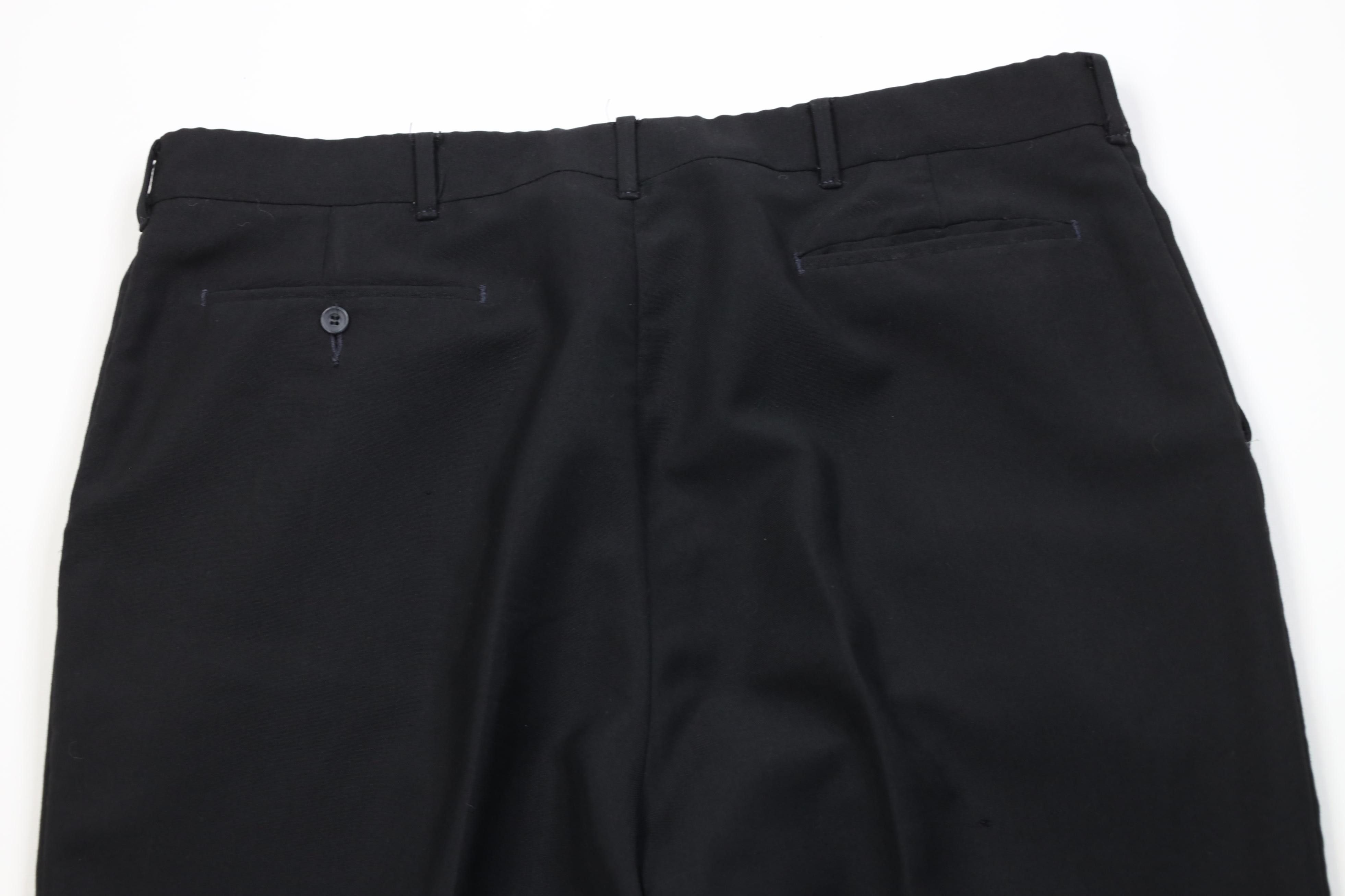 Vintage Vintage 70s Streetwear Wool Blend Knit Wide Leg Chino Pants Size US 38 / EU 54 - 10 Thumbnail