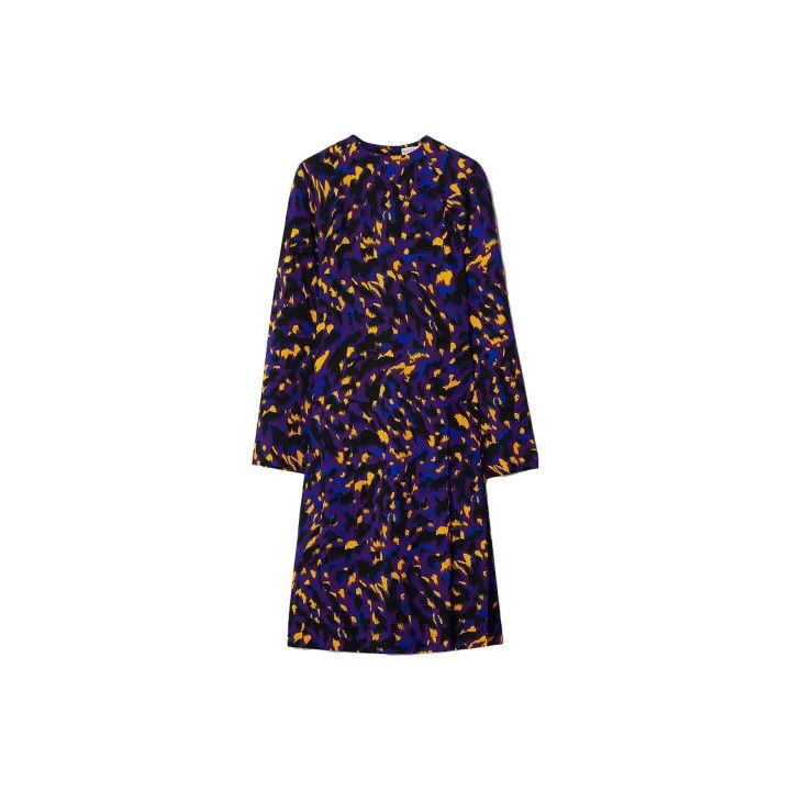 Burberry Burberry Camouflage Print Long Sleeve Dress 0079 Size M / US 6-8 / IT 42-44 - 1 Thumbnail