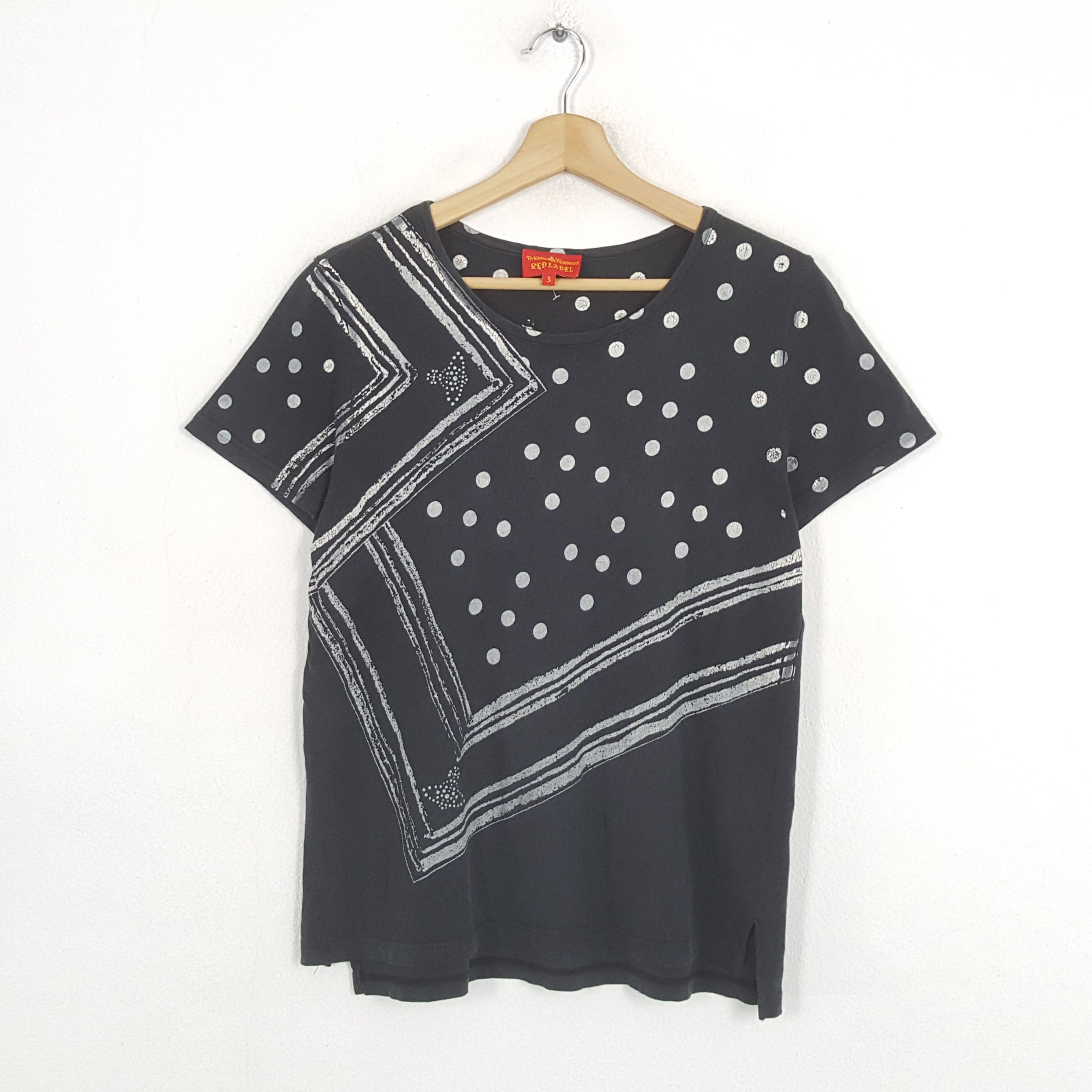 Japanese Brand × Vintage × Vivienne Westwood Vintage VIVIENNE WESTWOOD RED LABEL Fashion Brand T-Shirs Size M / US 6-8 / IT 42-44 - 1 Thumbnail